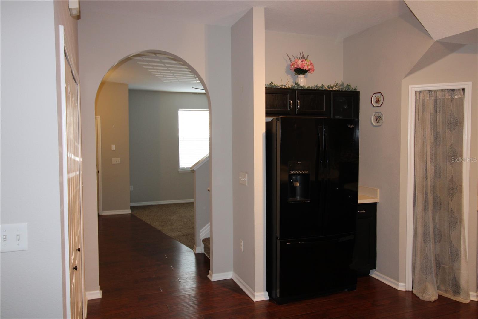 from Kitchen toward Living Room