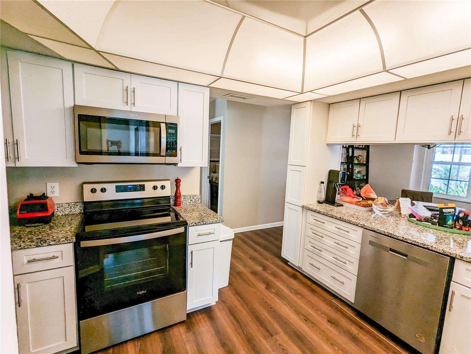 Photos are from Pre-Hurricane Helene. Kitchen