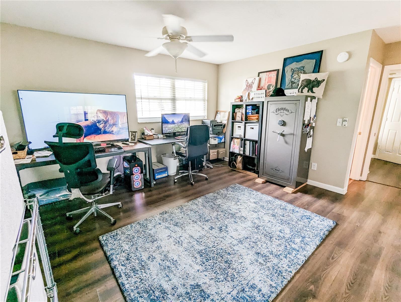 Photos are from Pre-Hurricane Helene. Primary Bedroom (used as home office)