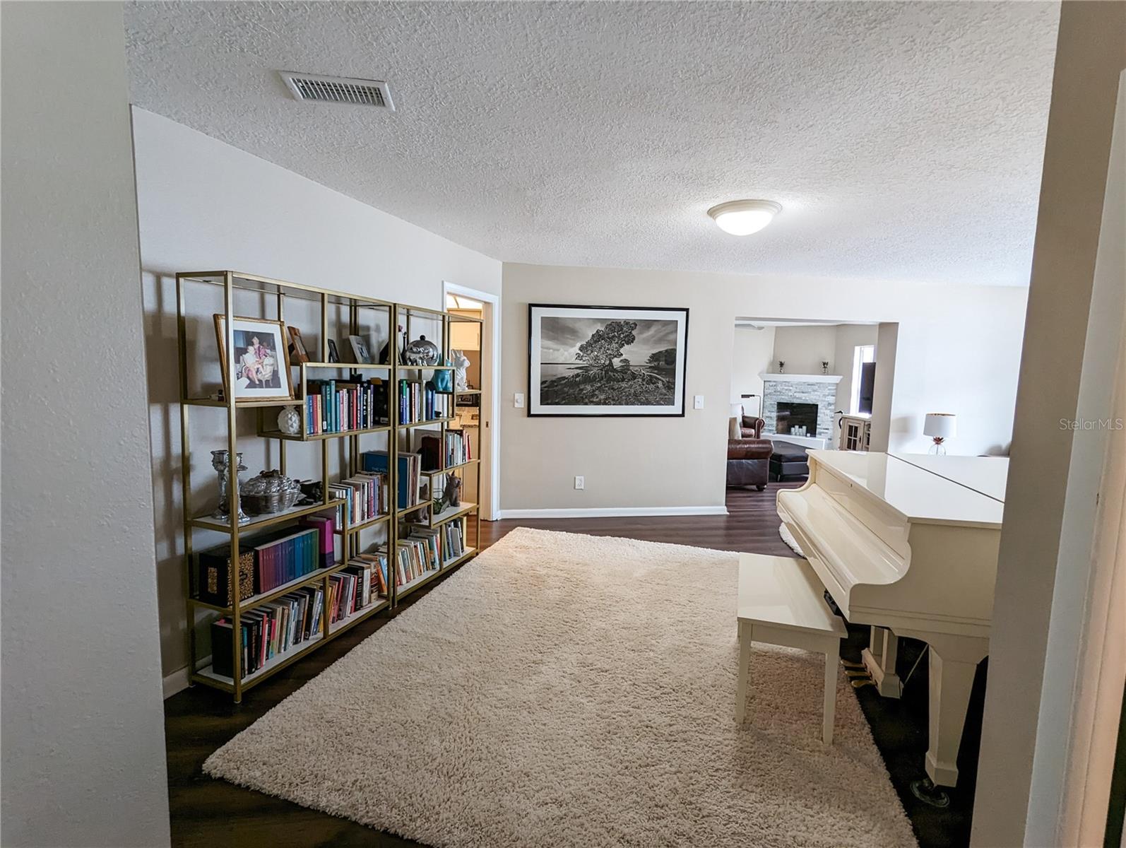 Photos are from Pre-Hurricane Helene. Living Room