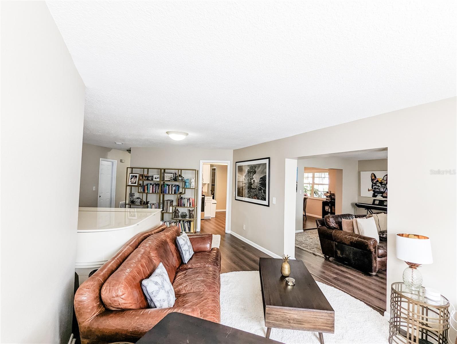 Photos are from Pre-Hurricane Helene. Living Room