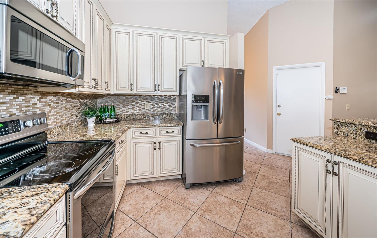 Glazed Wood Cabinets