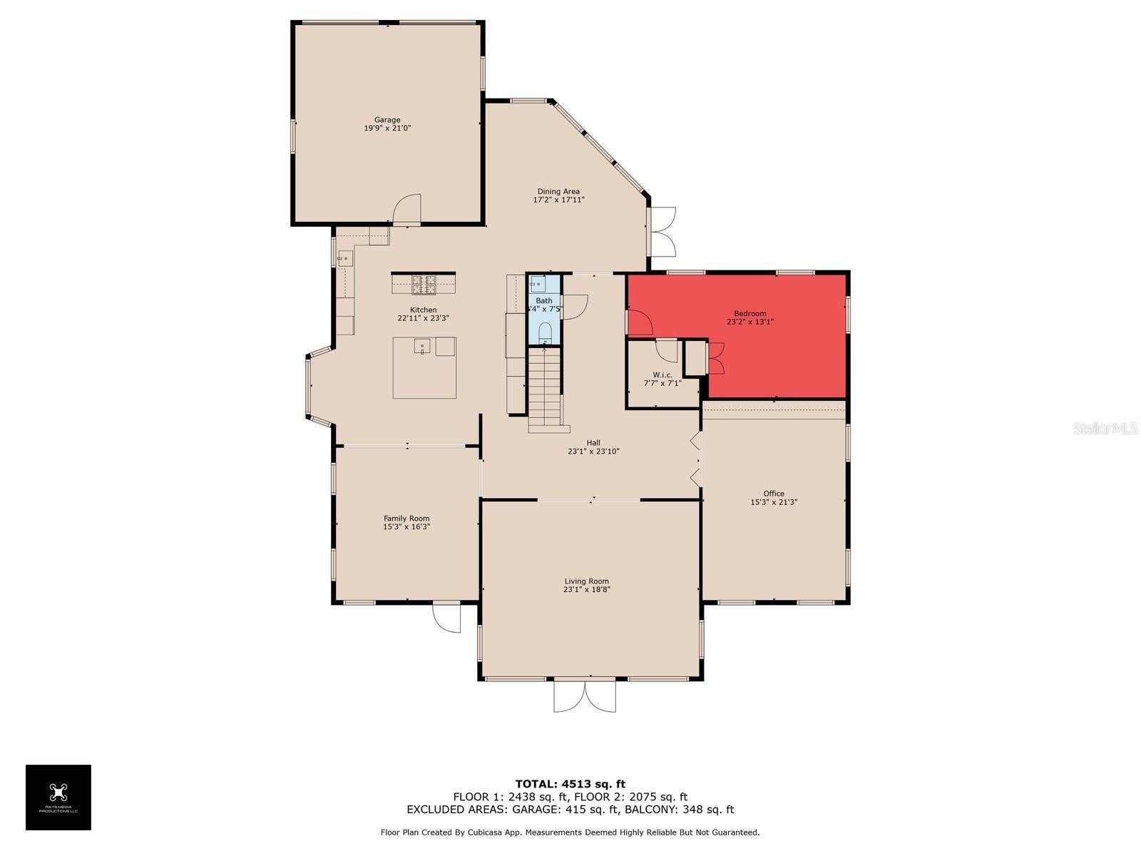 Floorplan- main level