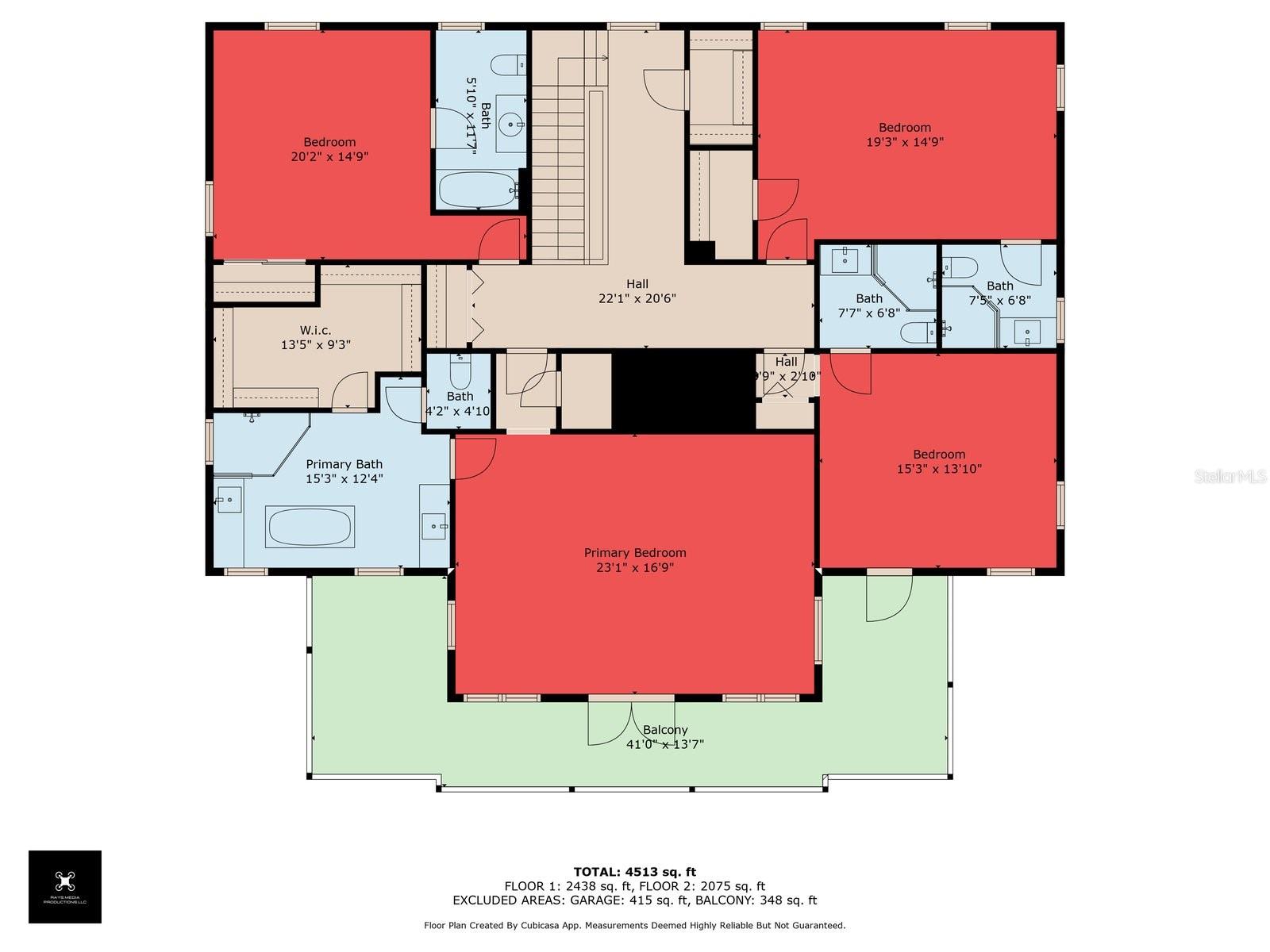 Floorplan- Upper level