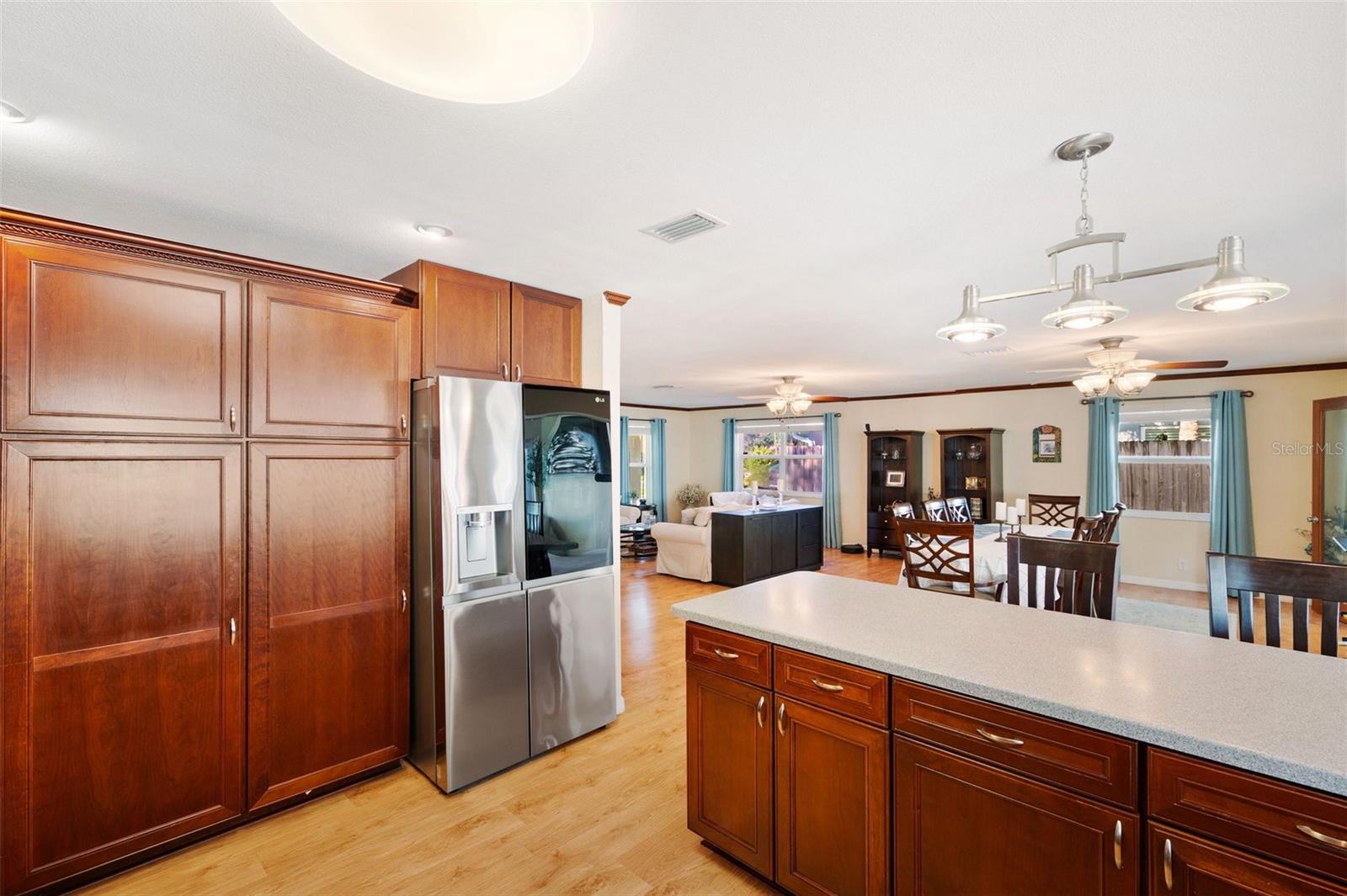 Plenty of cabinet space in the Kitchen!