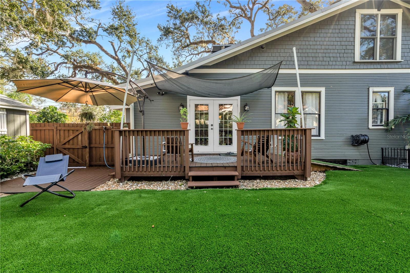 back/side porch