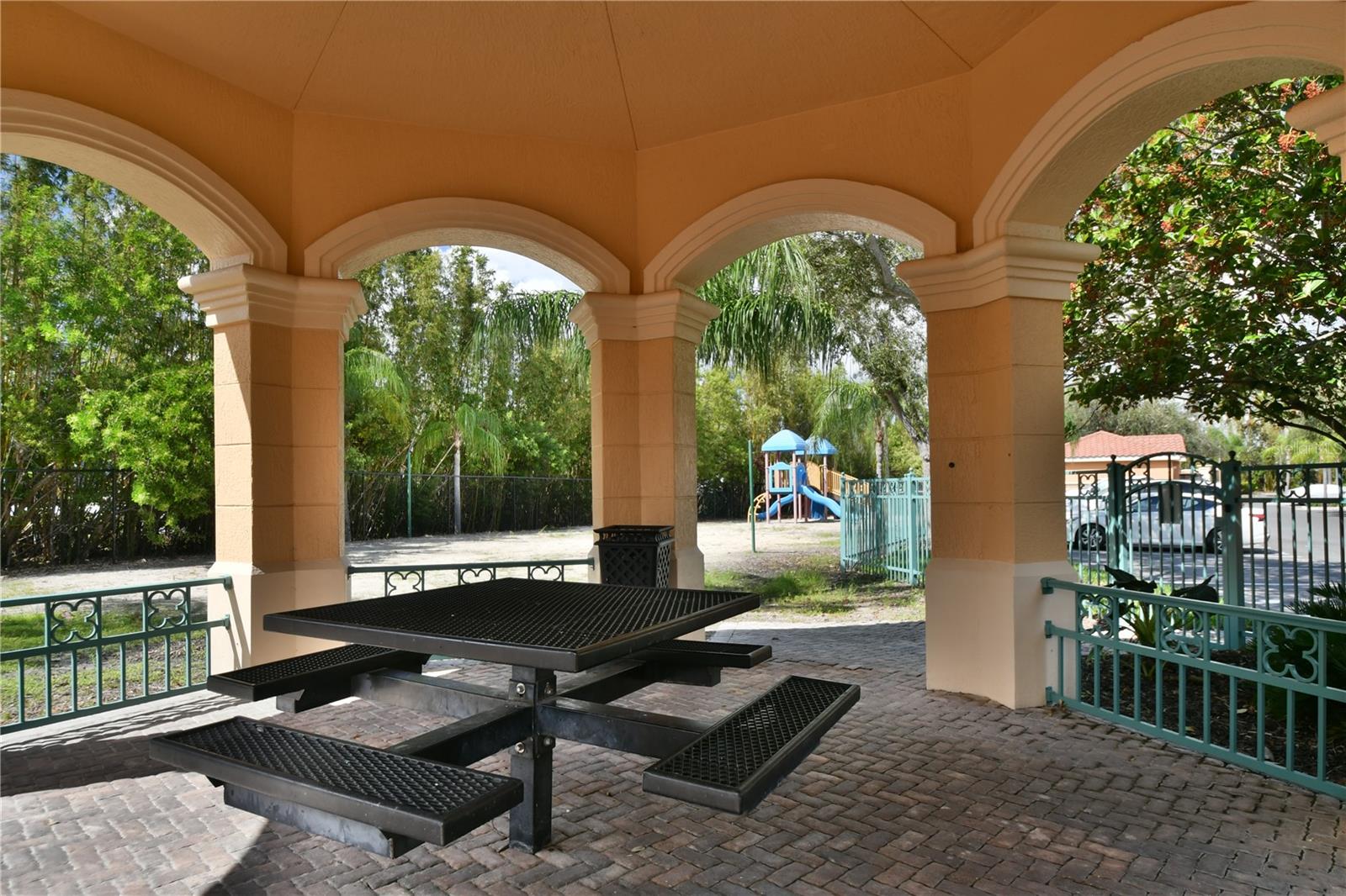 Playground and picnic area