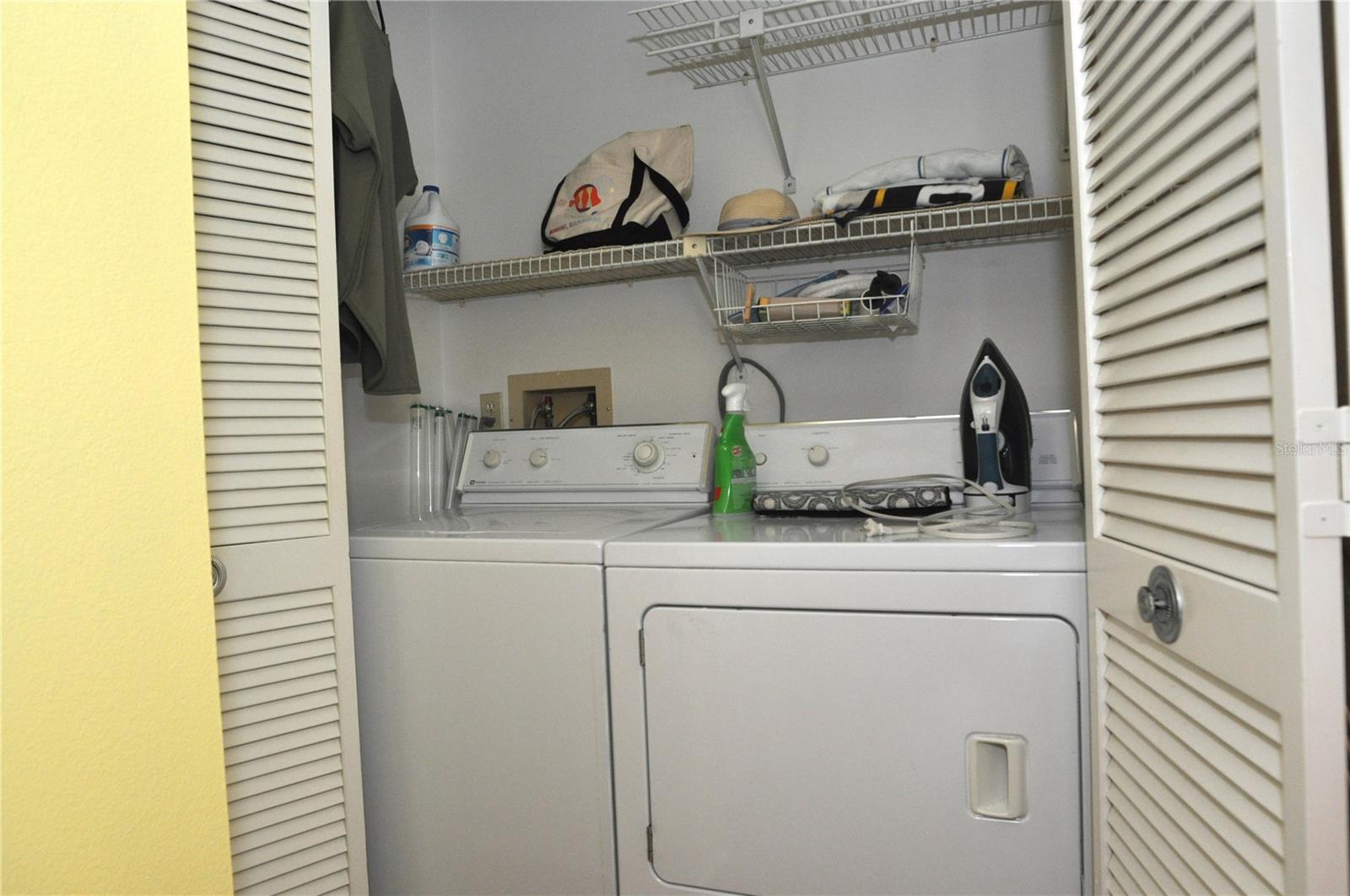 Laundry closet