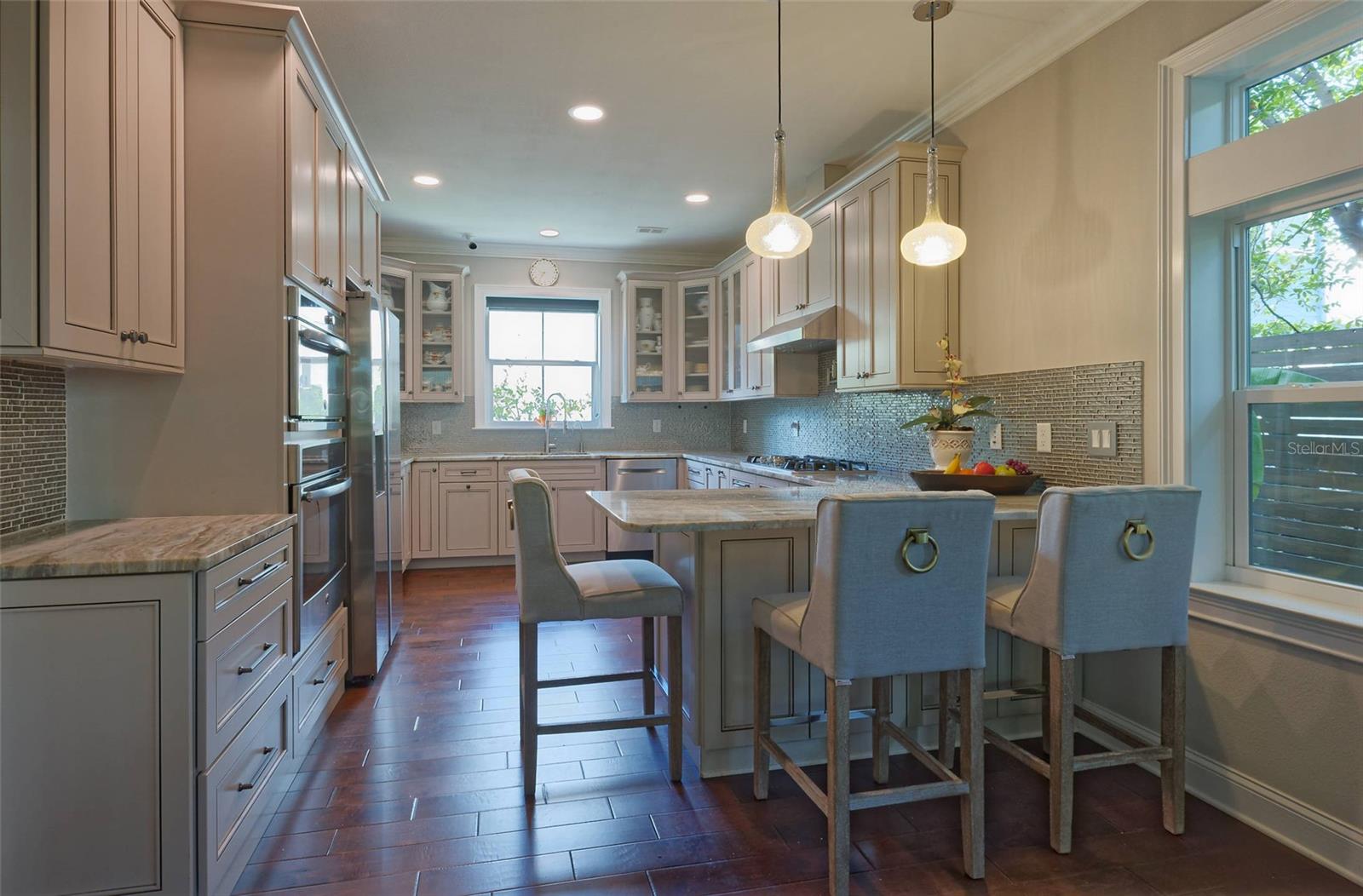 KITCHEN FROM THE FAMILY ROOM