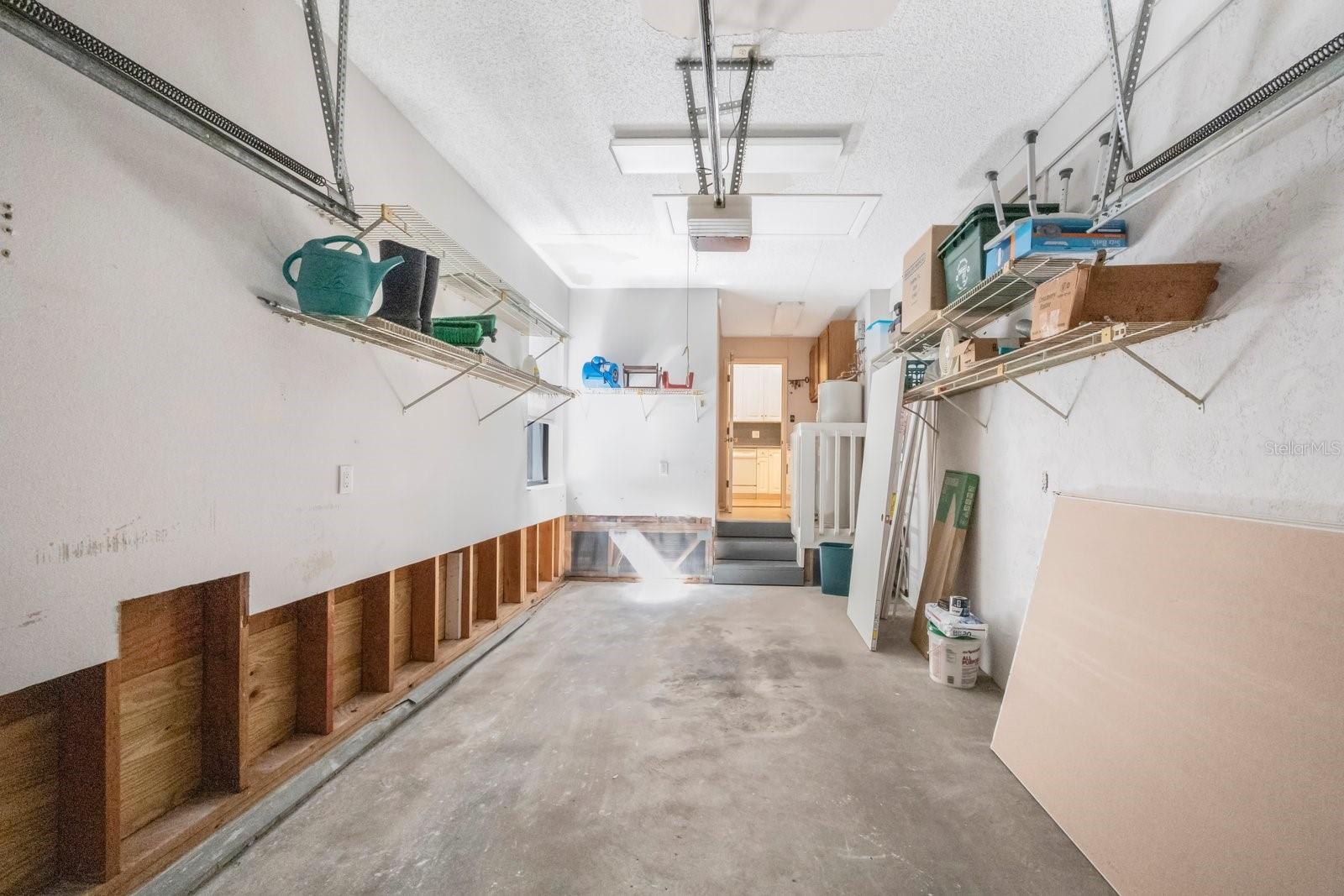 A remnant from Hurricane Helene, the garage had minimal flooding and drywall is being repaired.  There was no water intrusion in the house.