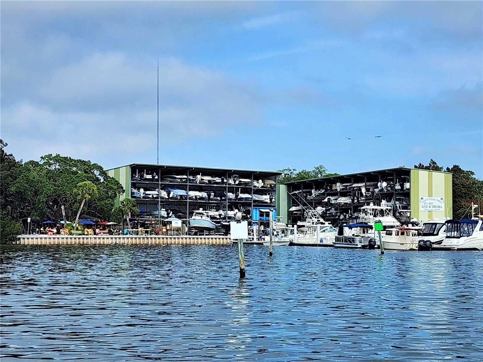 Popular restaurant and Marina minutes from the condo