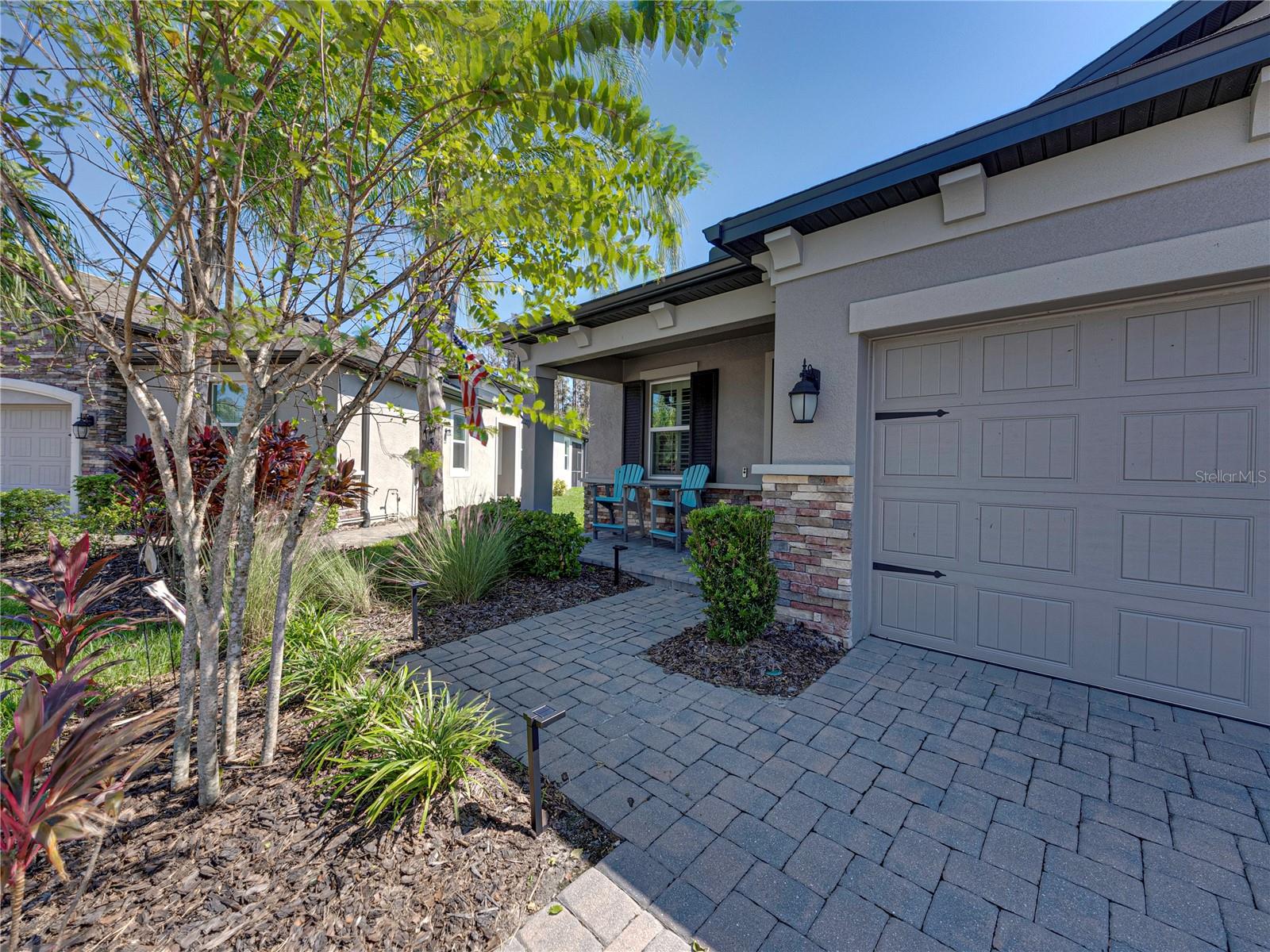 Paver Driveway and Front Walk