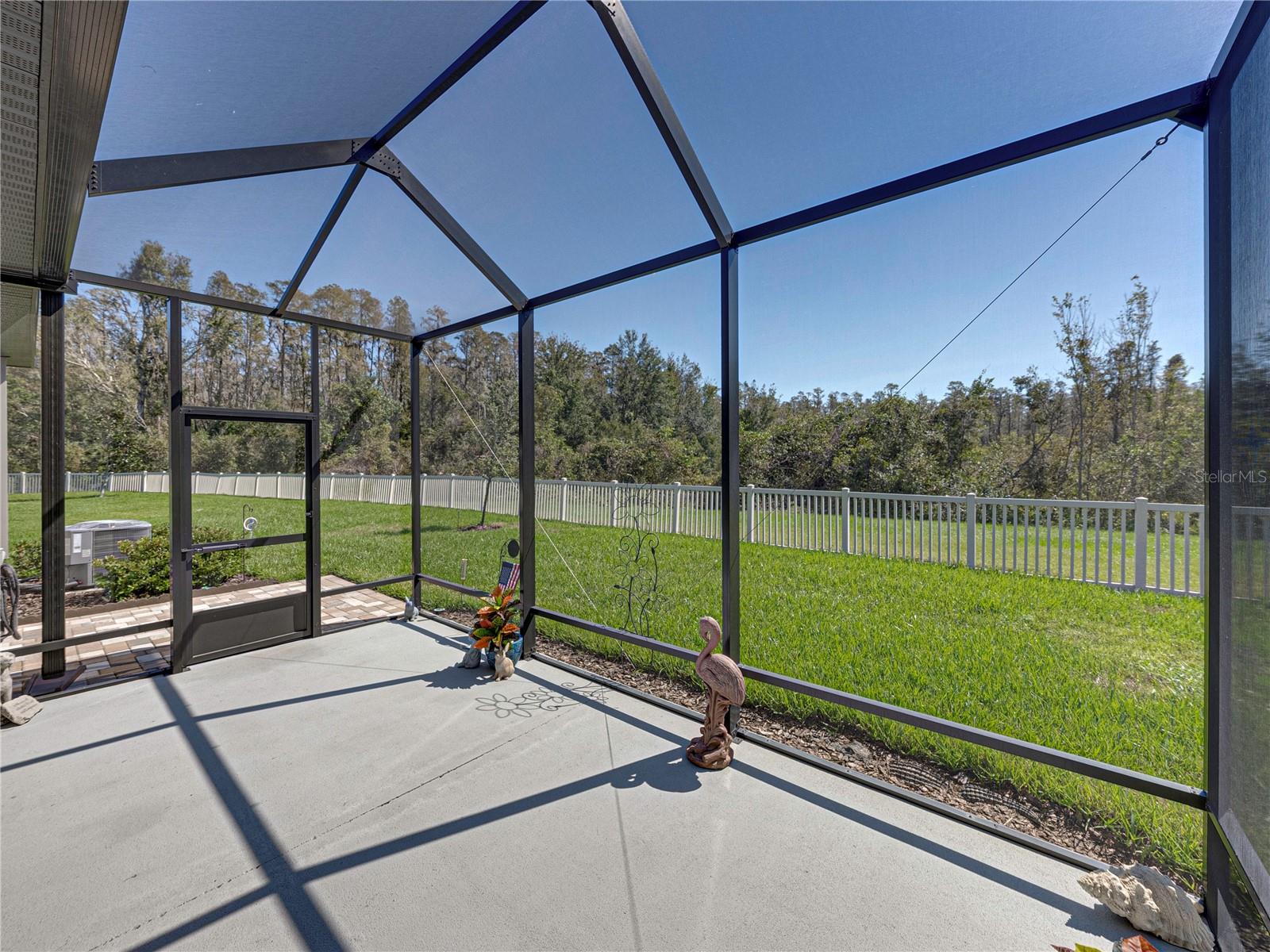 Rear Screened Patio