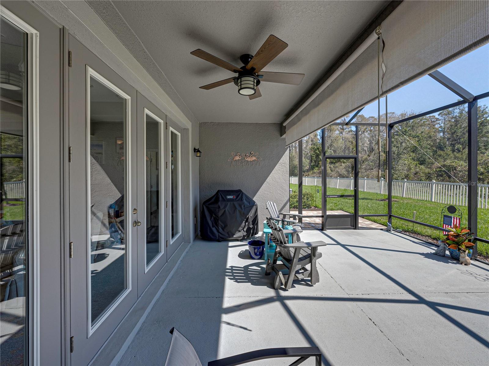 Rear Covered Screened Lanai