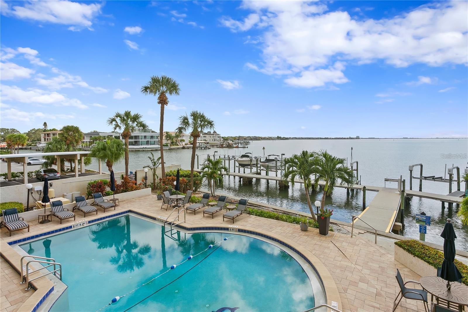 COMMUNITY POOL WITH GORGEOUS VIEWS