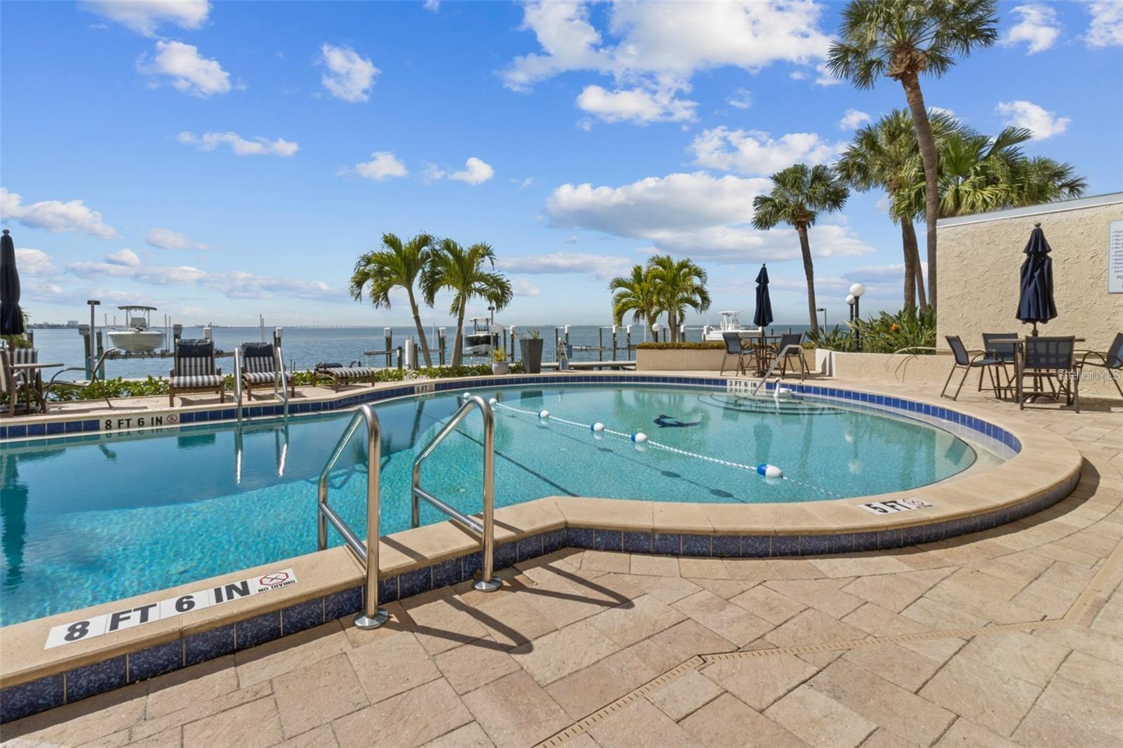 COMMUNITY POOL WITH GORGEOUS VIEWS