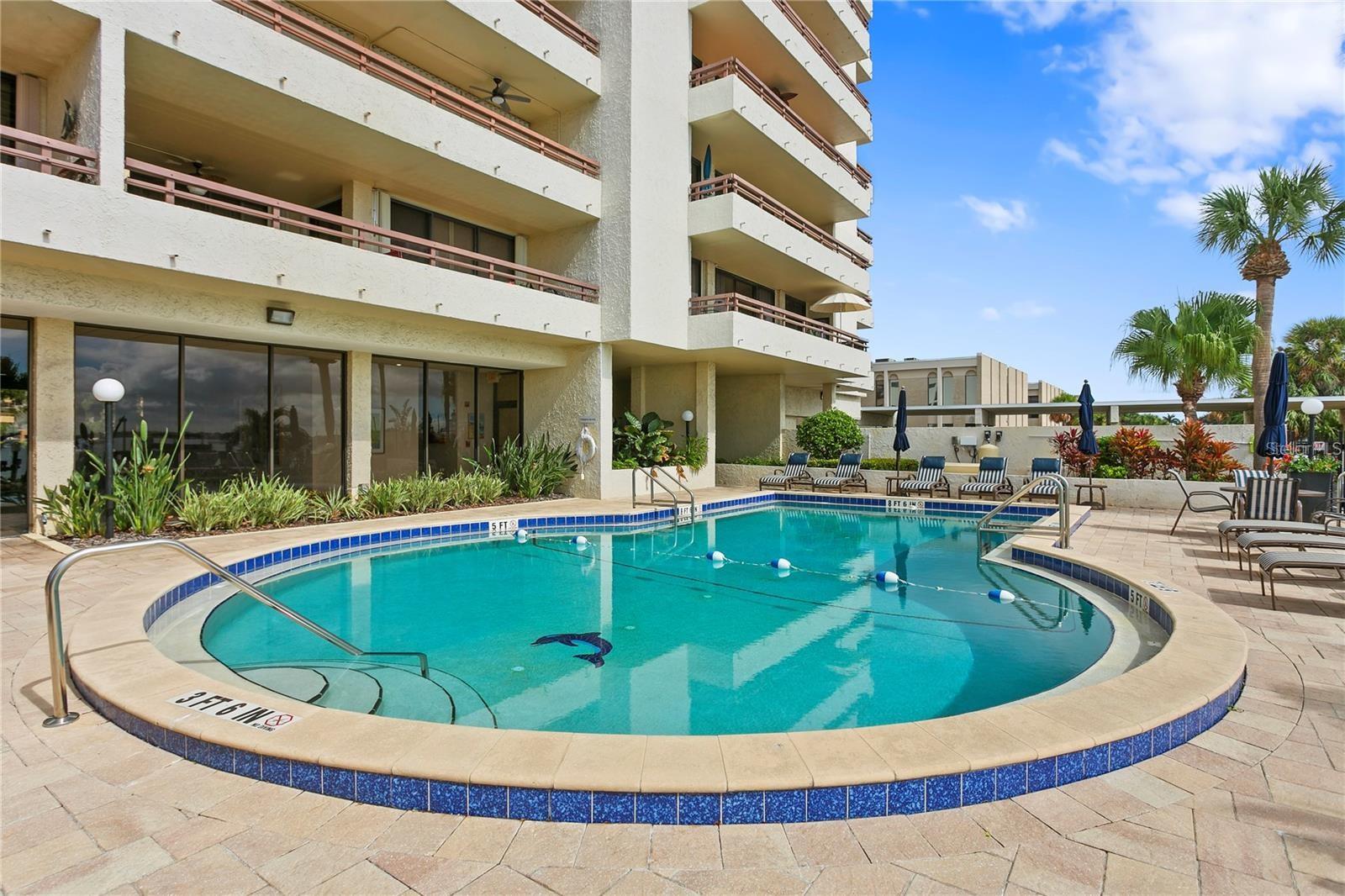 COMMUNITY POOL WITH GORGEOUS VIEWS