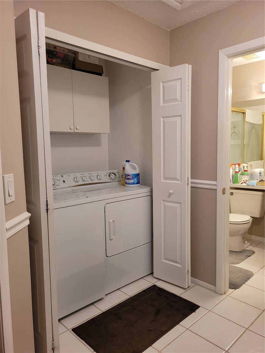 Laundry Closet/Second Bathroom With Shower