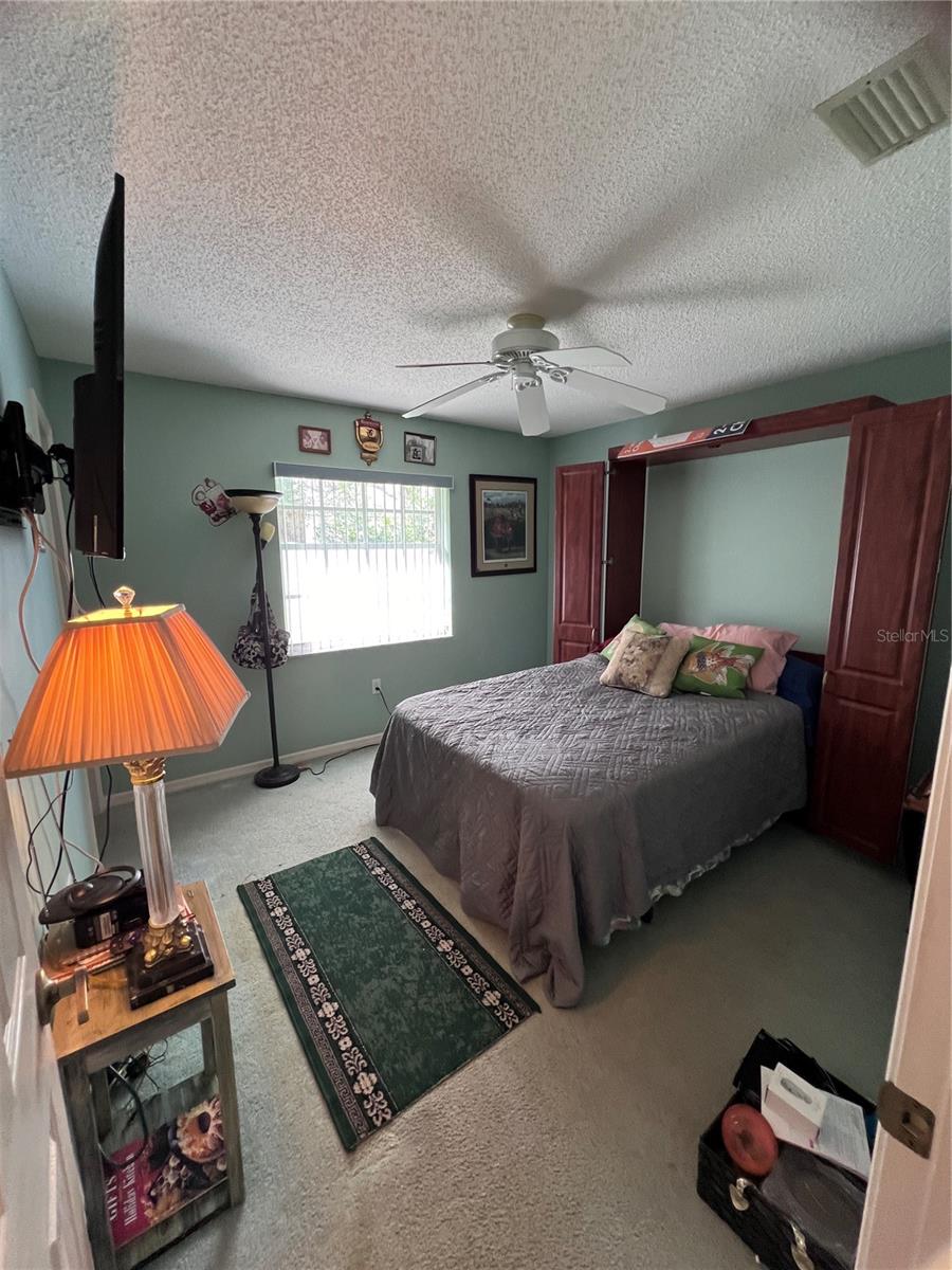 2nd bedroom with full Murphy bed