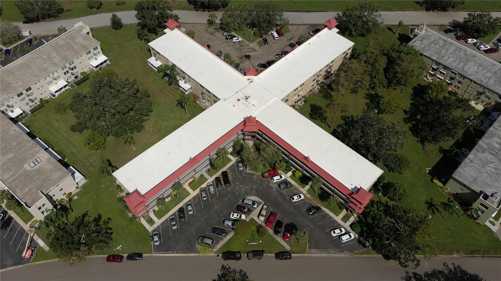 AERIAL VIEW OF BUILDING