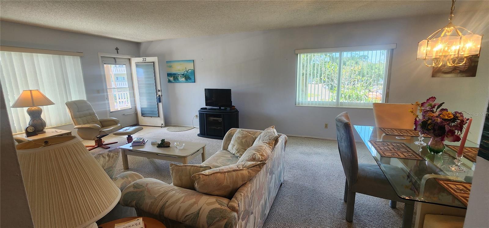 DINING AREA & LIVING ROOM