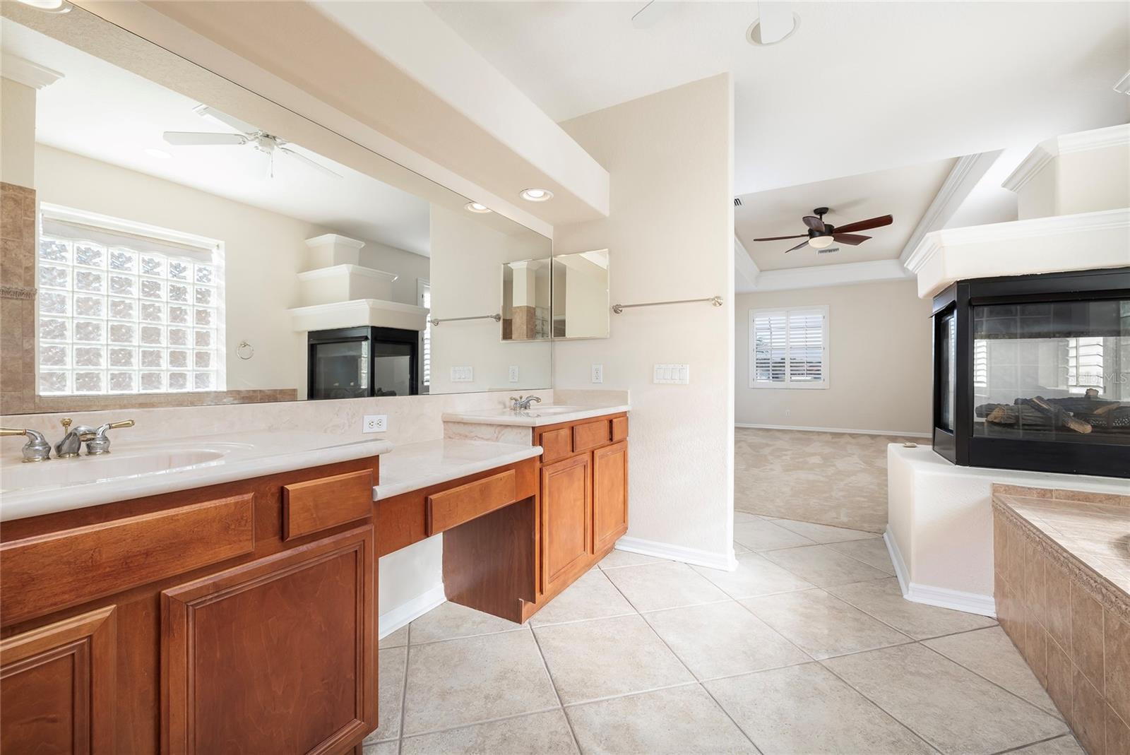 Vanity in Master Bathroom