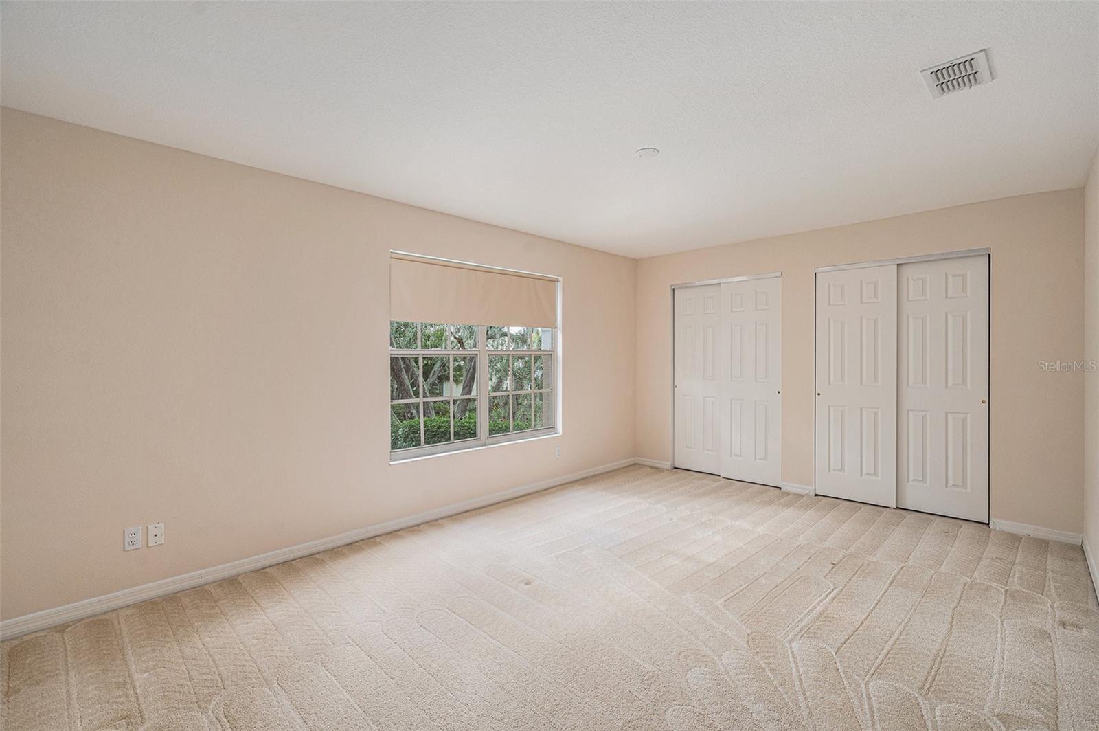 Bedroom #4 - features new interior paint and two closets