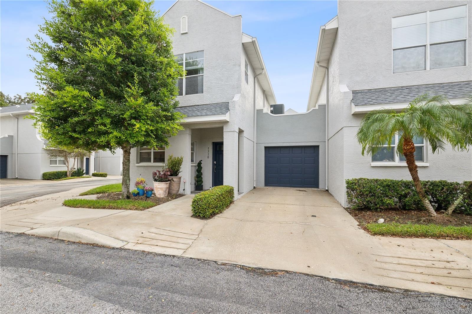 End Unit with 1 Car Attached Garage