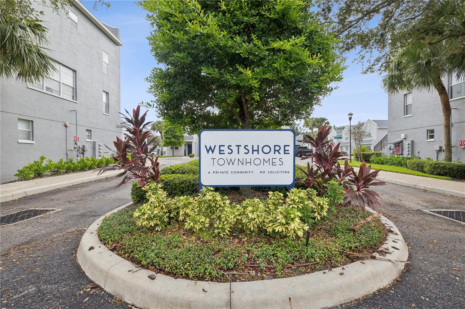 Westshore Townhomes Front Entrance