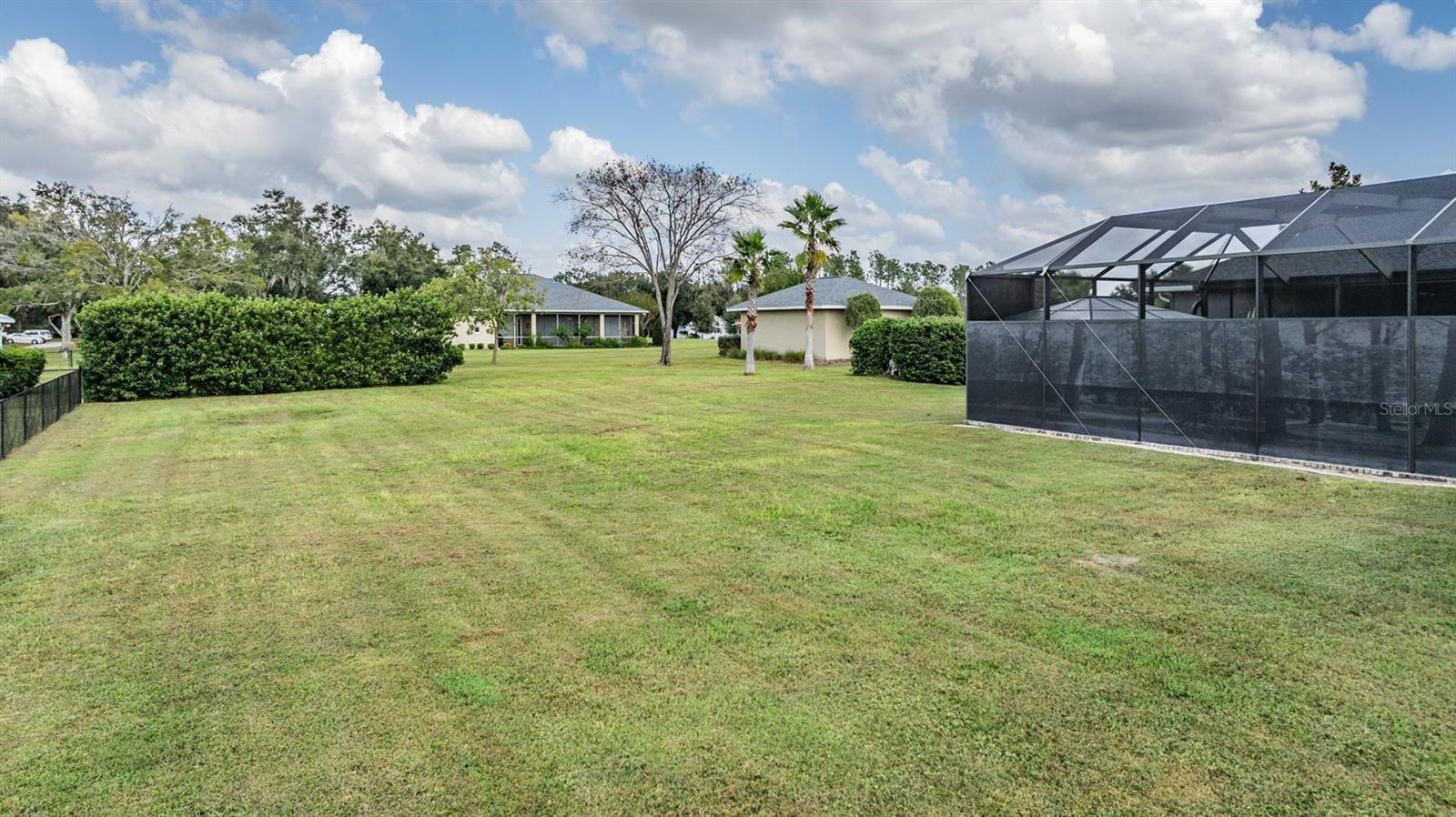 Over an acre corner home