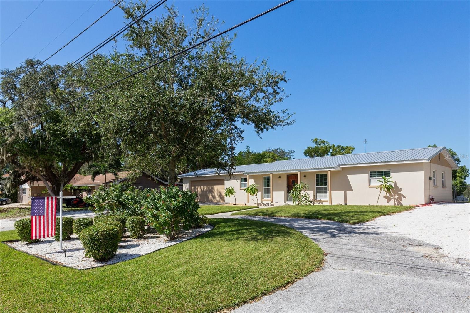 Home Exterior, Metal Roof, Non-Flood Zone