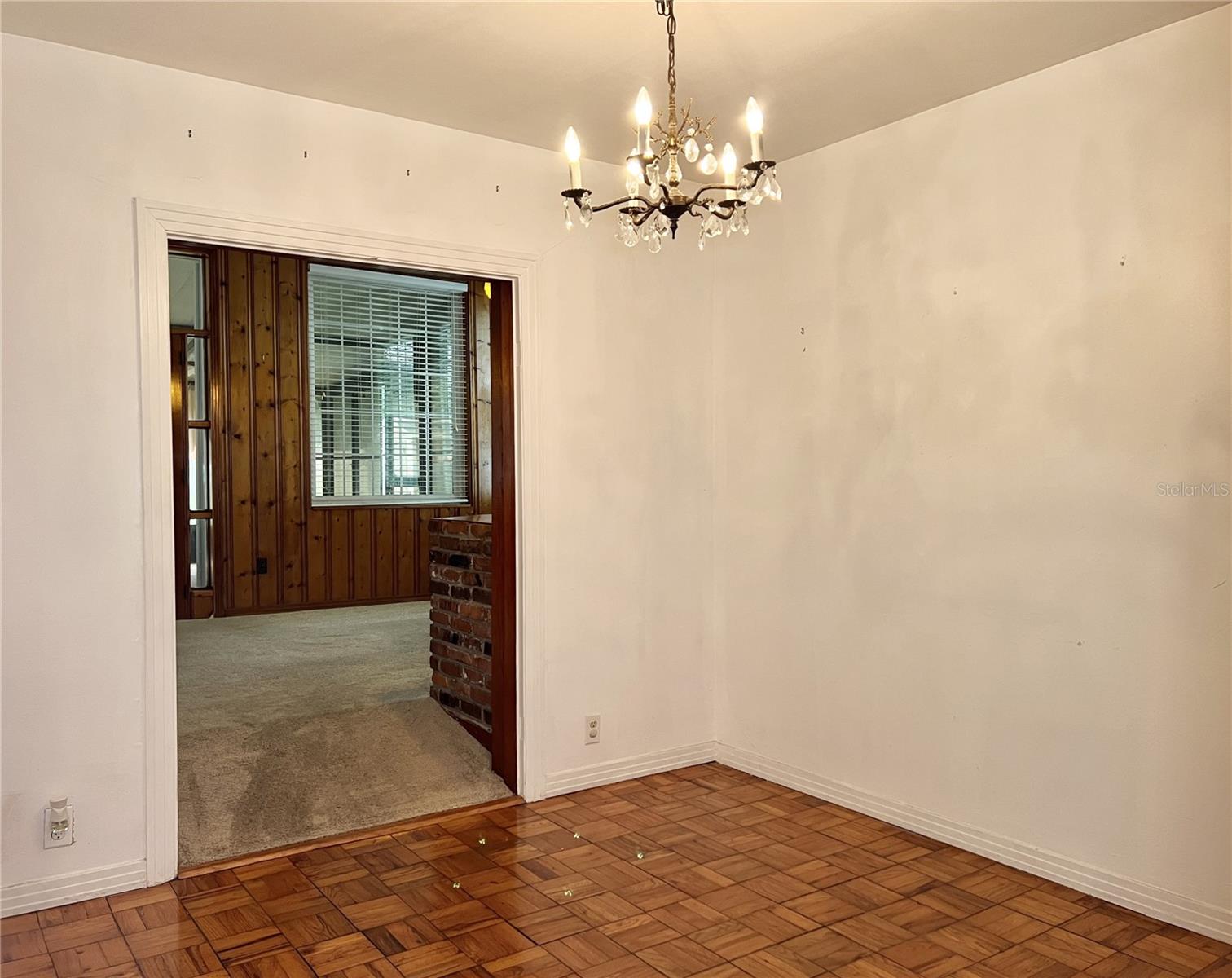 Dining Area - Parquet Floors