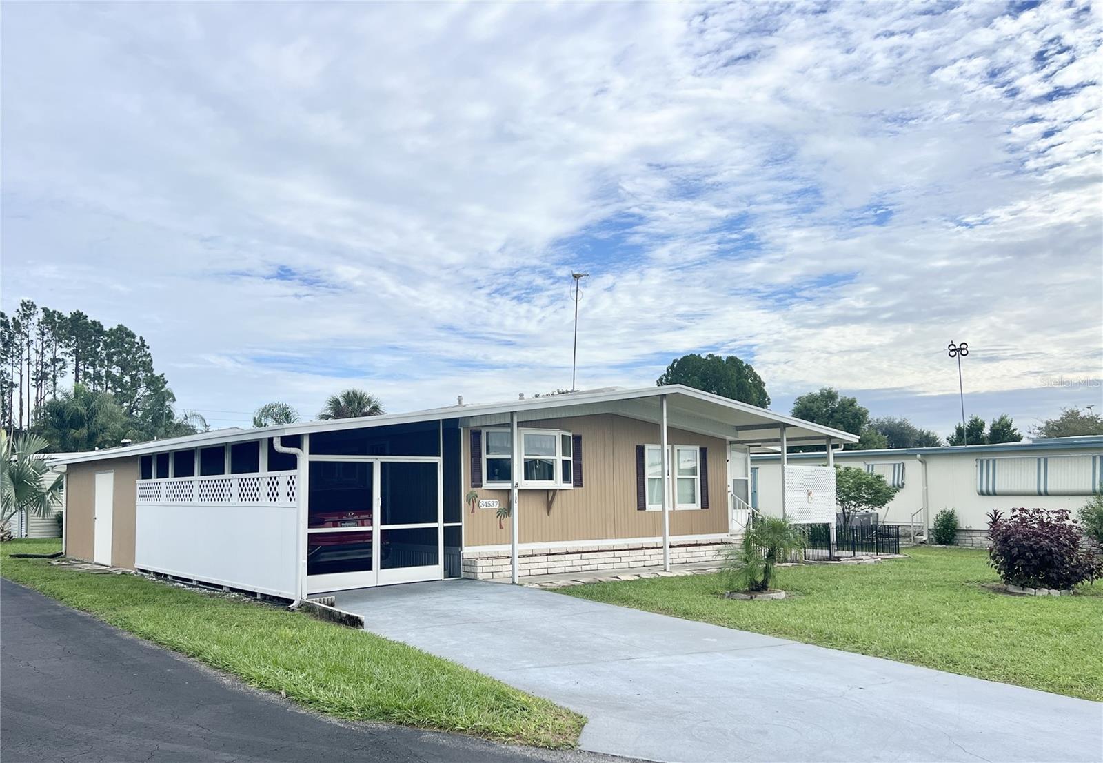 Front View of the Home