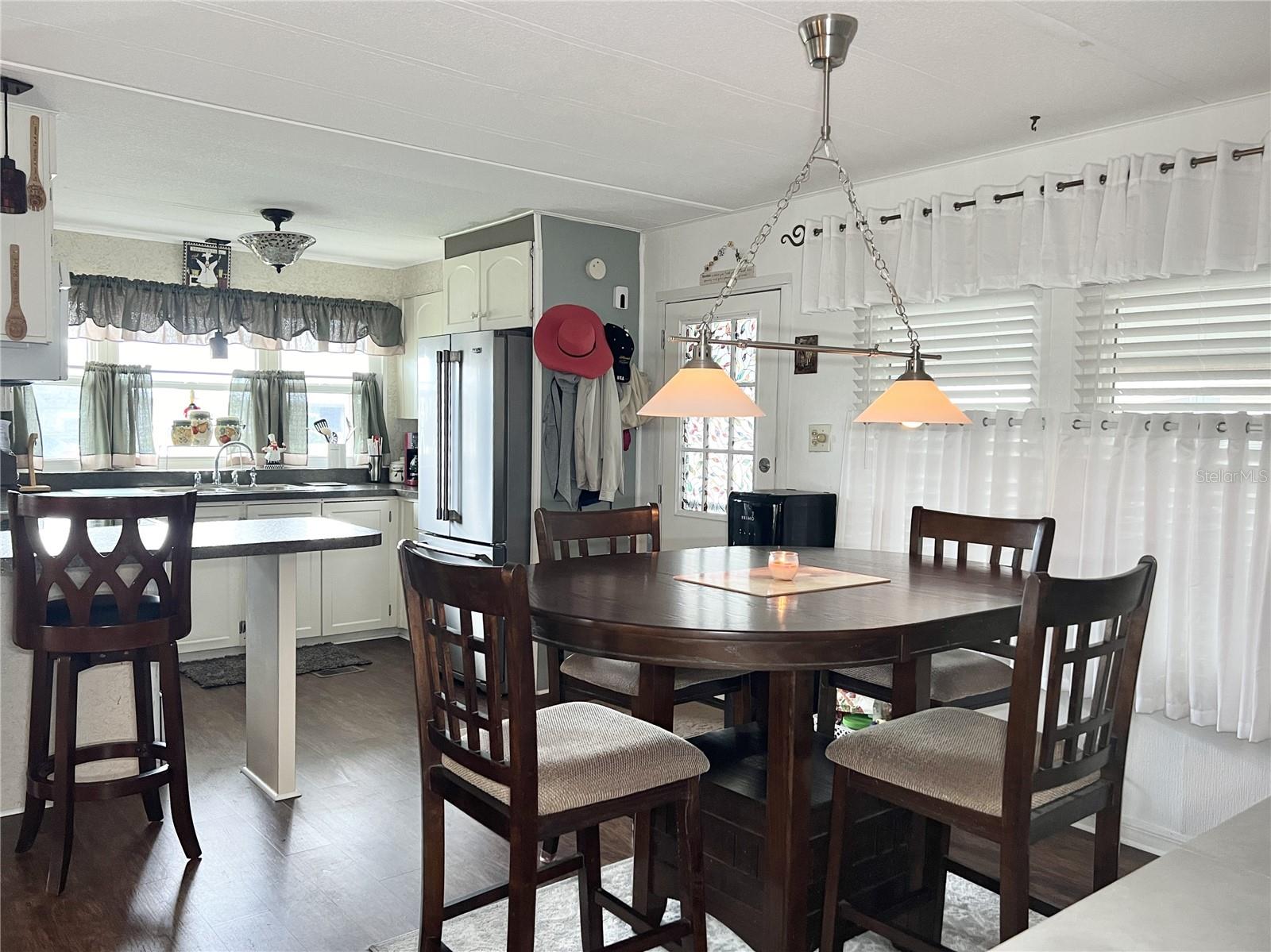 Dining Area - Updated Overhead Lighting