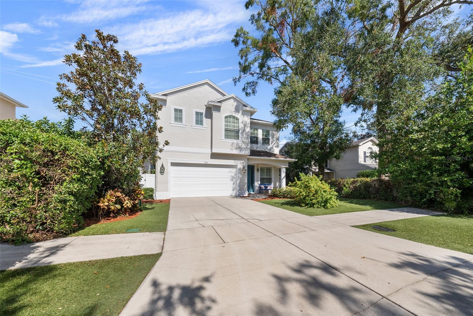 2-car attached garage