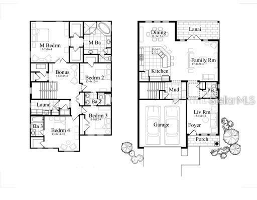 Floor plan from Builder 2012