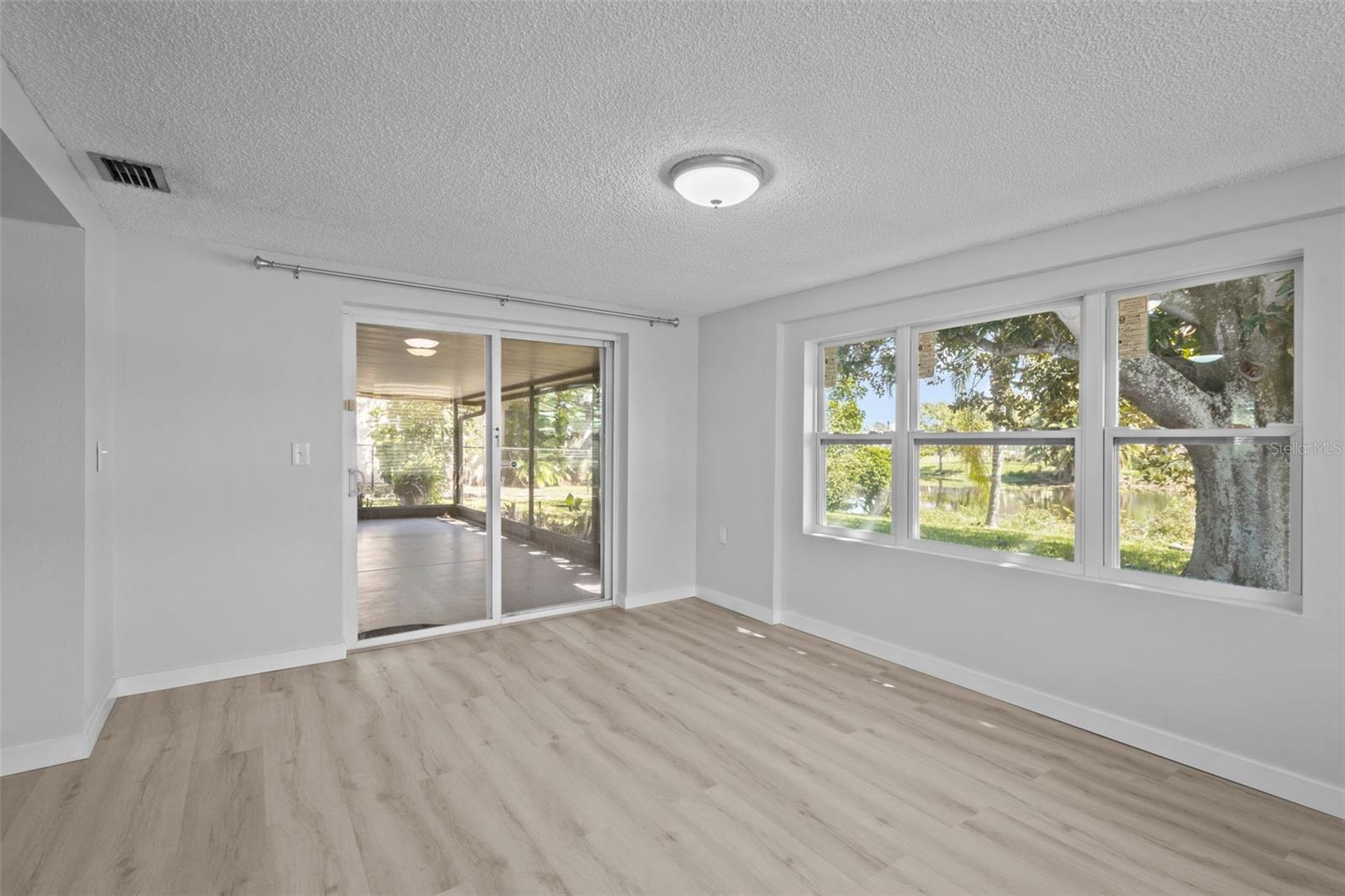 Florida Room showing access to screened in lanai