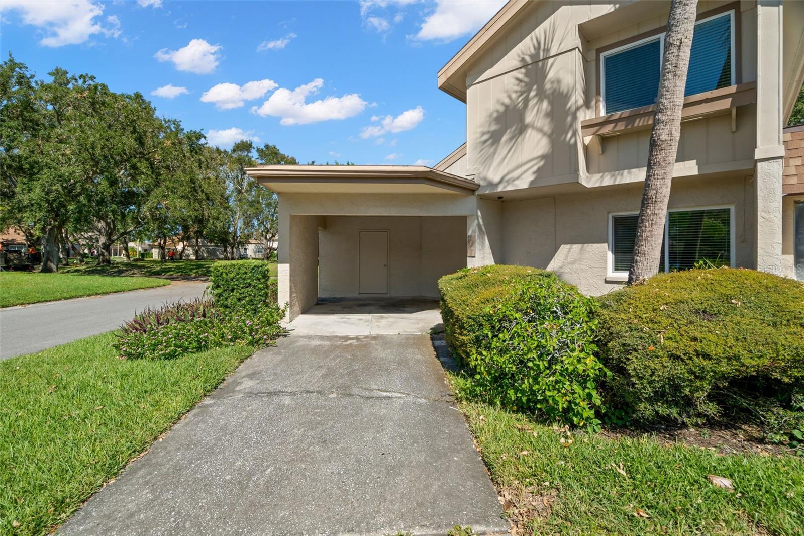 Oversized Attached Carport