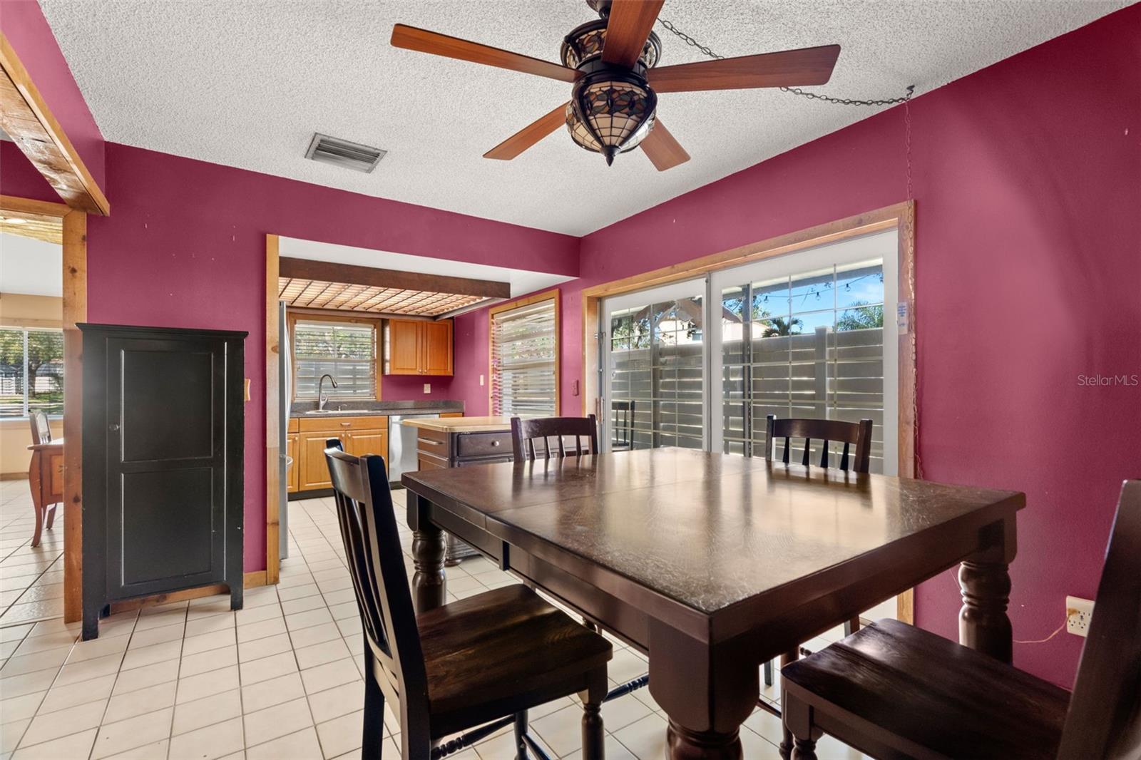 View of Dining Room looking into Kitchen