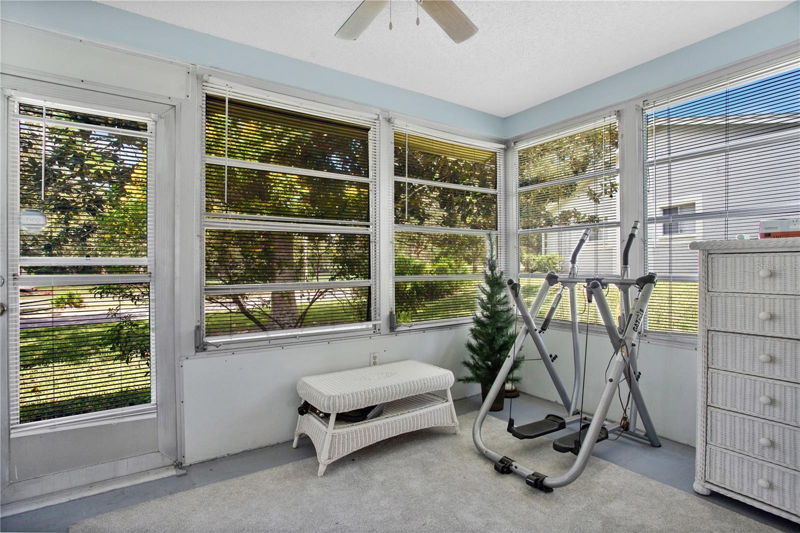 Enclosed Sun Room / Back Porch