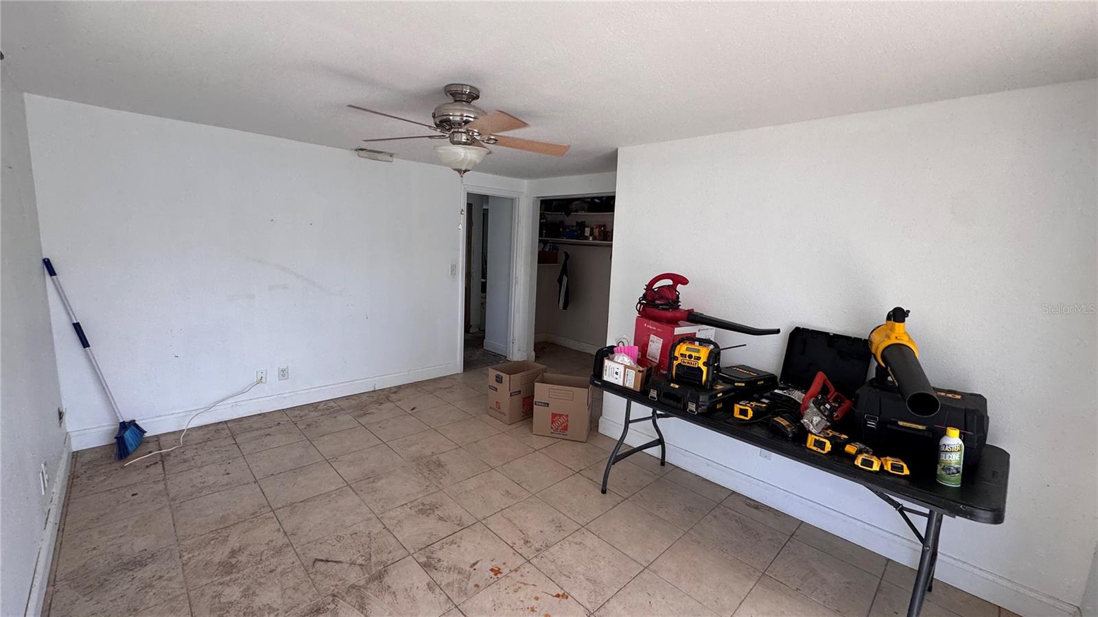 Master Bedroom post-hurricanes