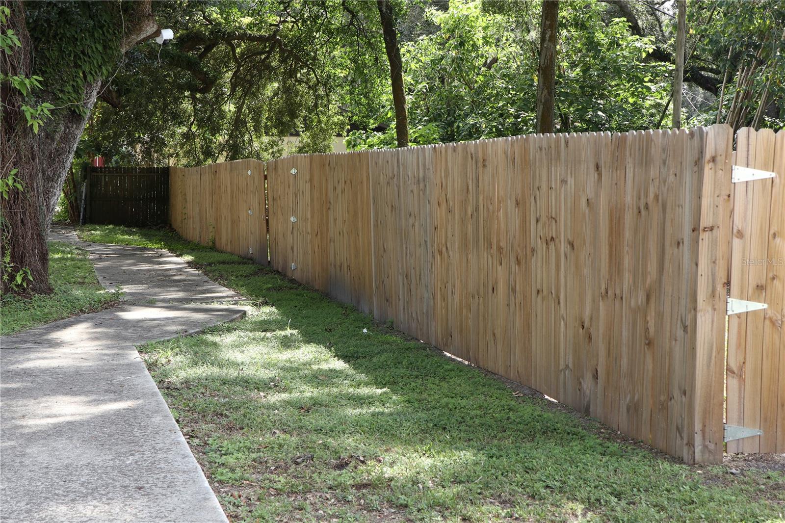 New Fence Lateral