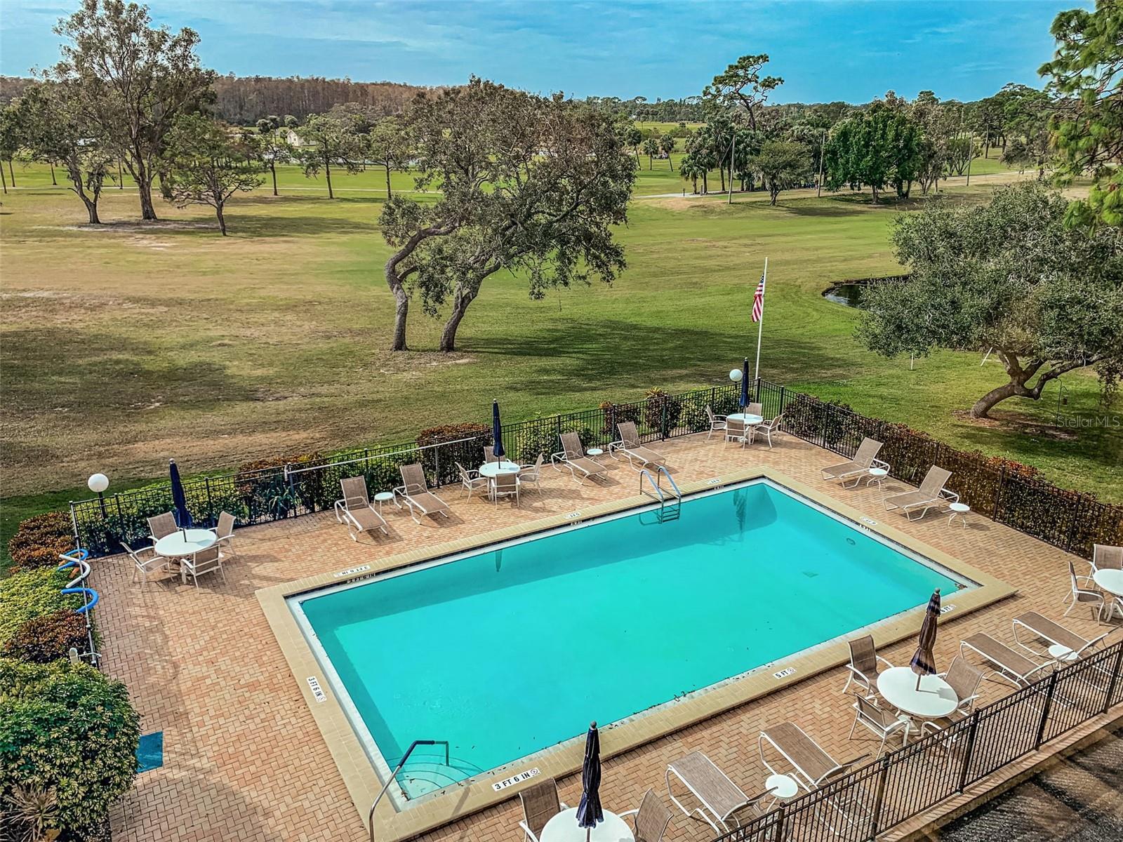 Views form the pool area