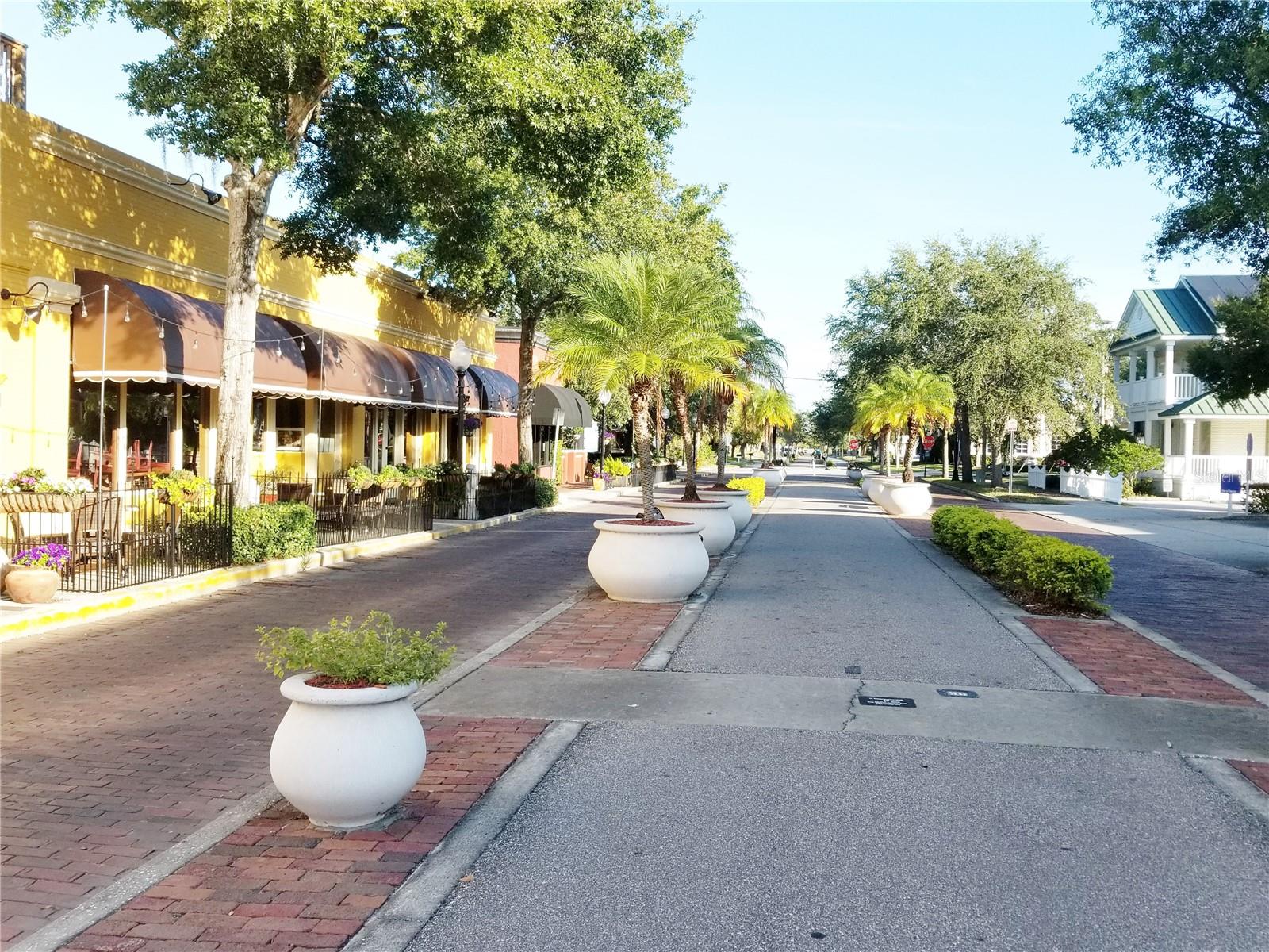 Pinellas Bike Trail runs through downtown