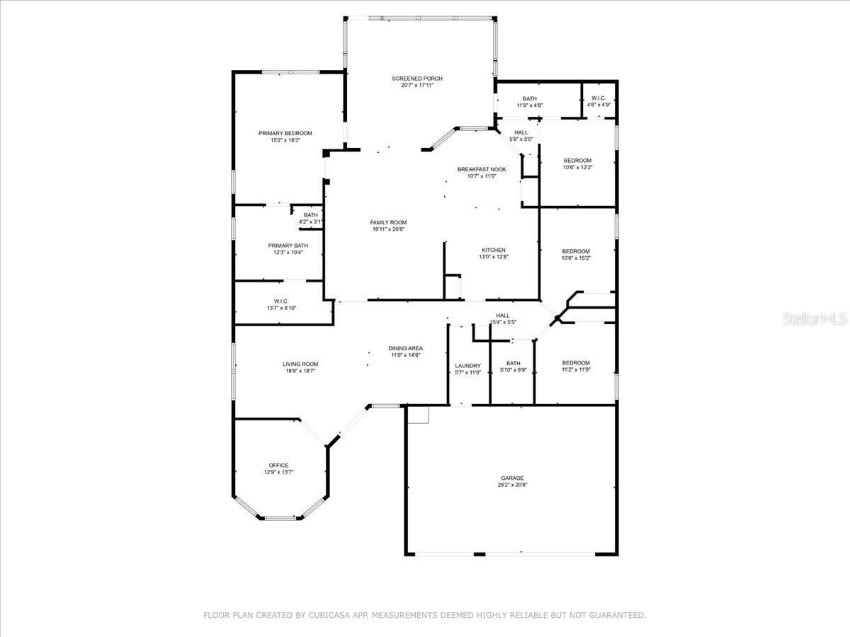 Fantastic 2700 sq ft floor plan with 3 separate bedroom zones and 3 full baths