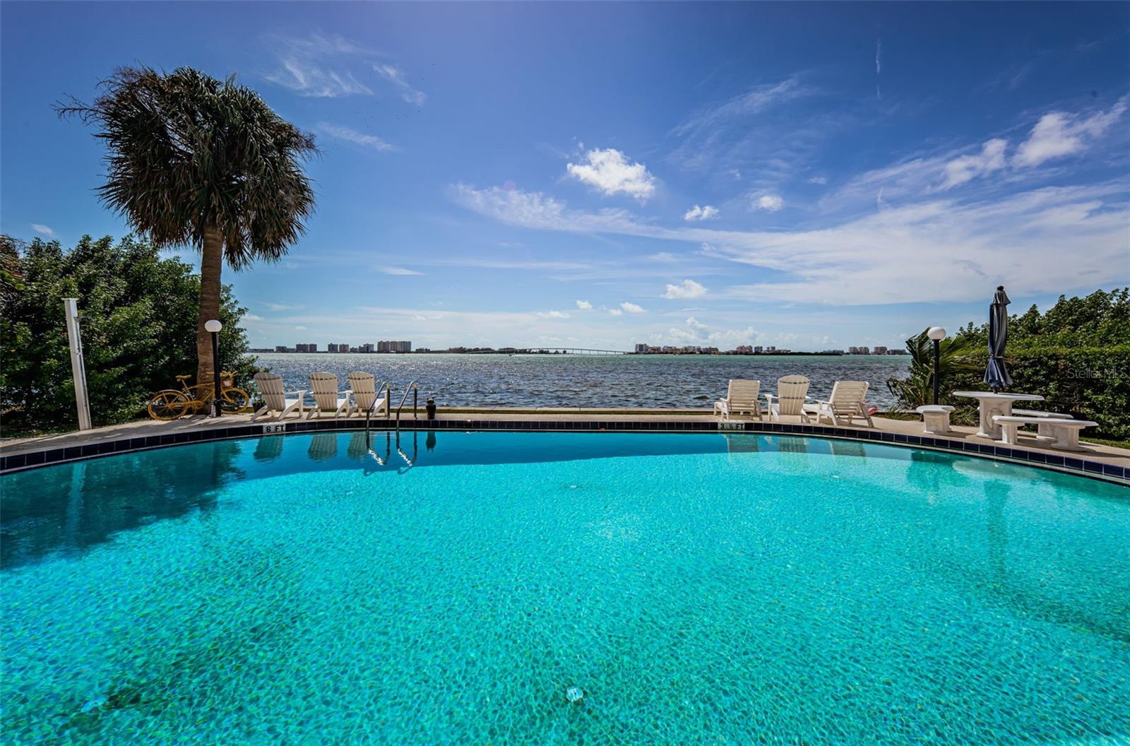 Water View from Pool