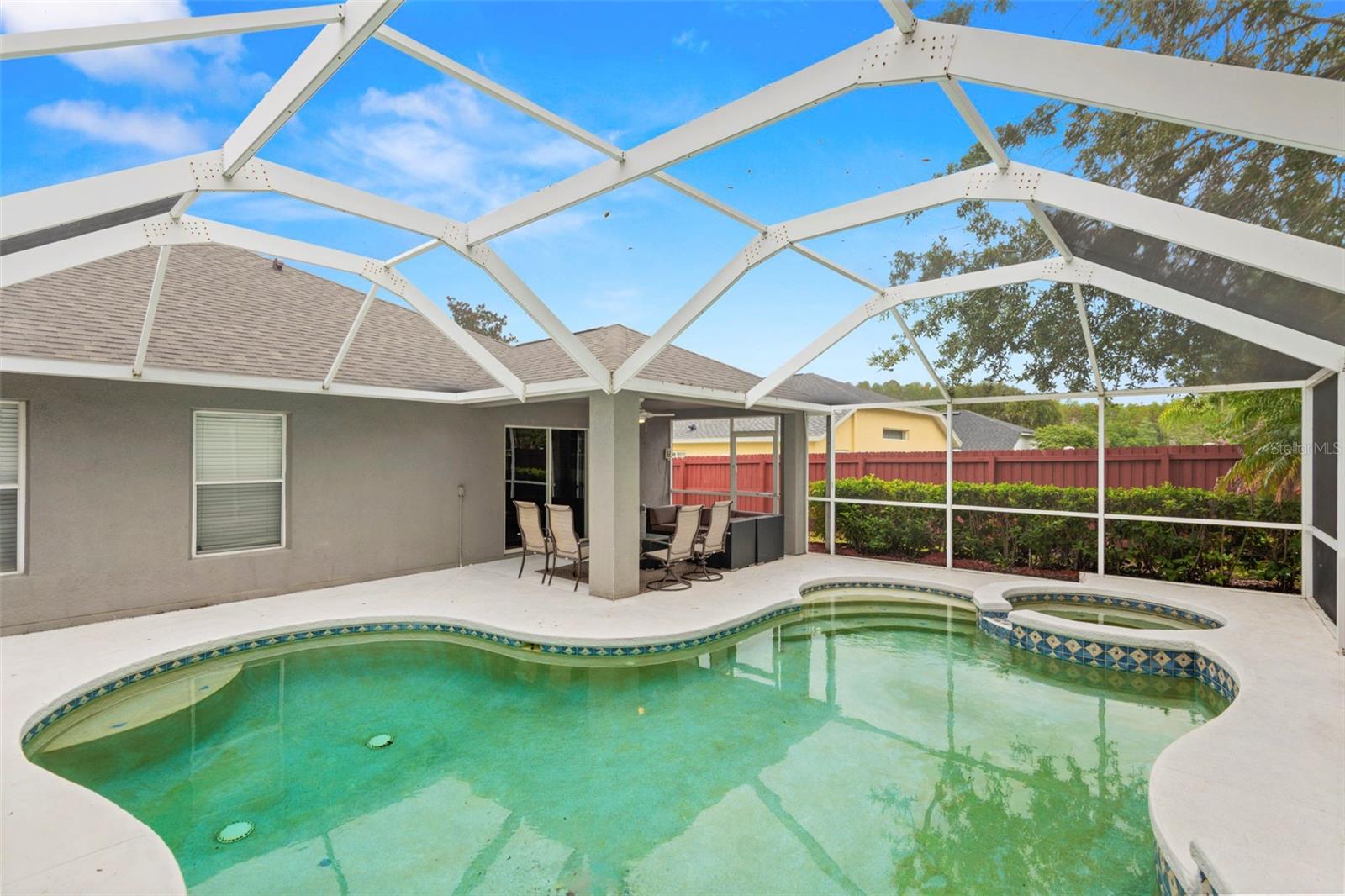 Private Pool/Covered Lanai and Pool Decking
