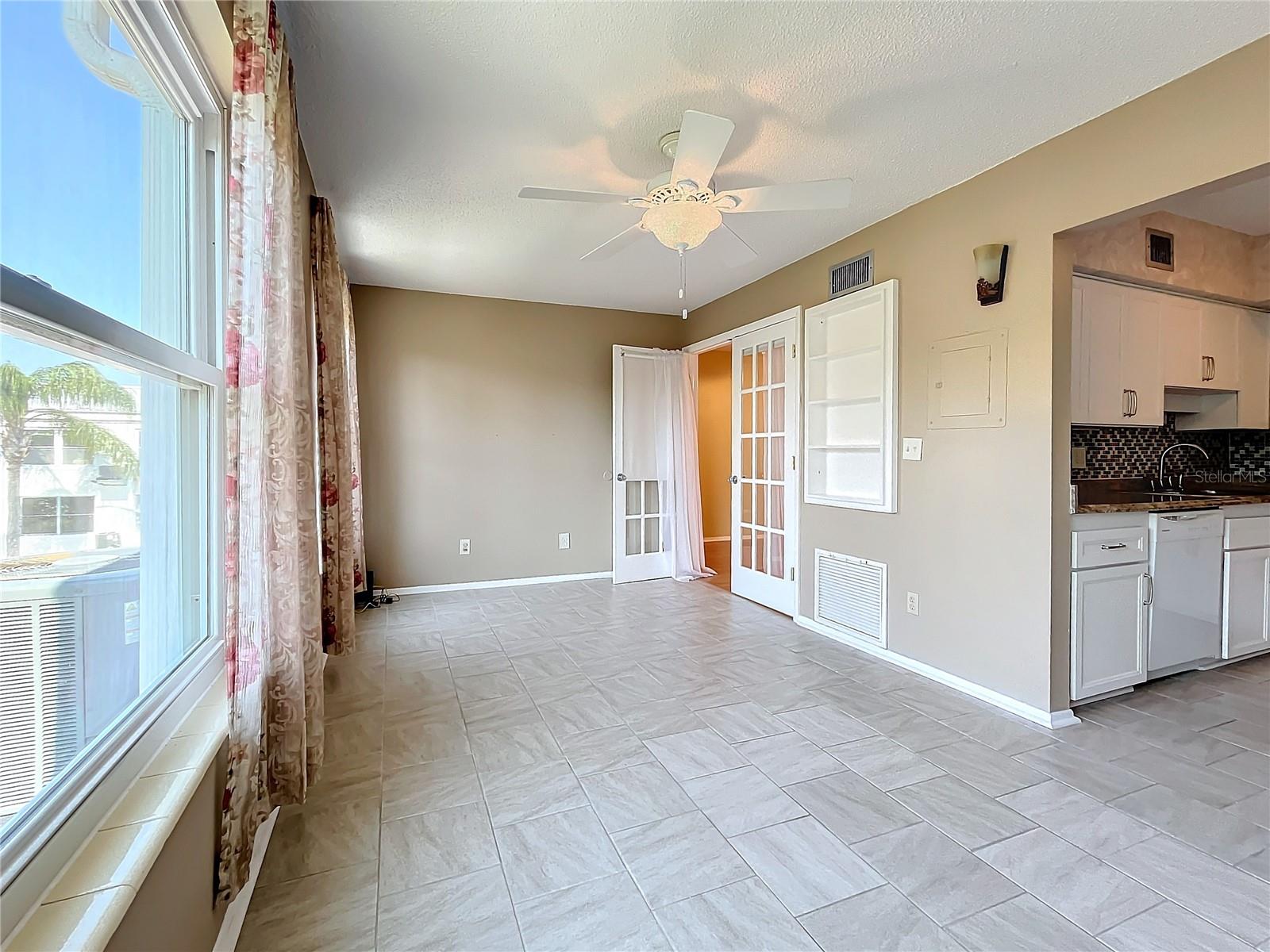 Family Room - Kitchen - Primary Bedroom