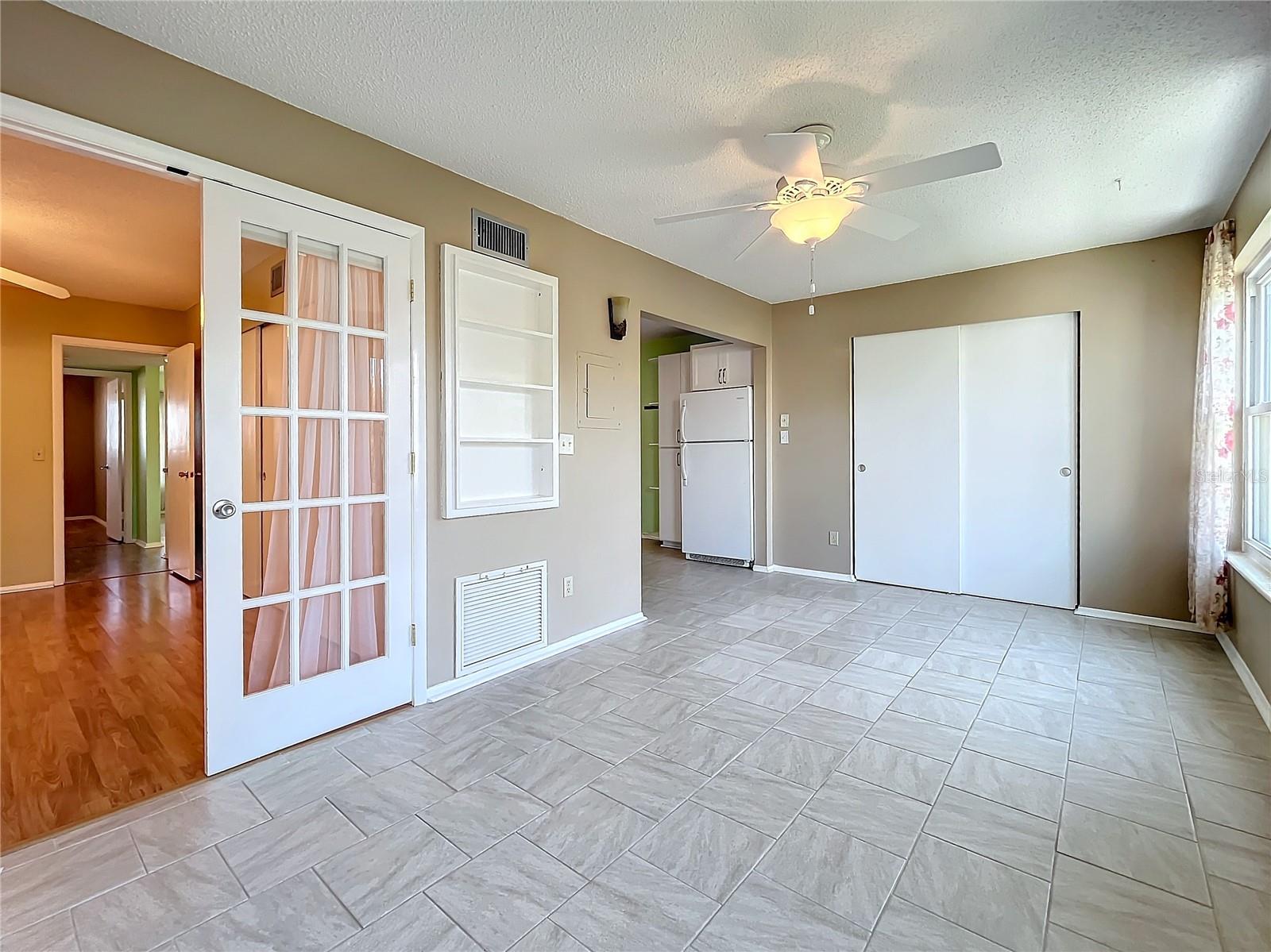 Family Room - Kitchen - Primary Bedroom