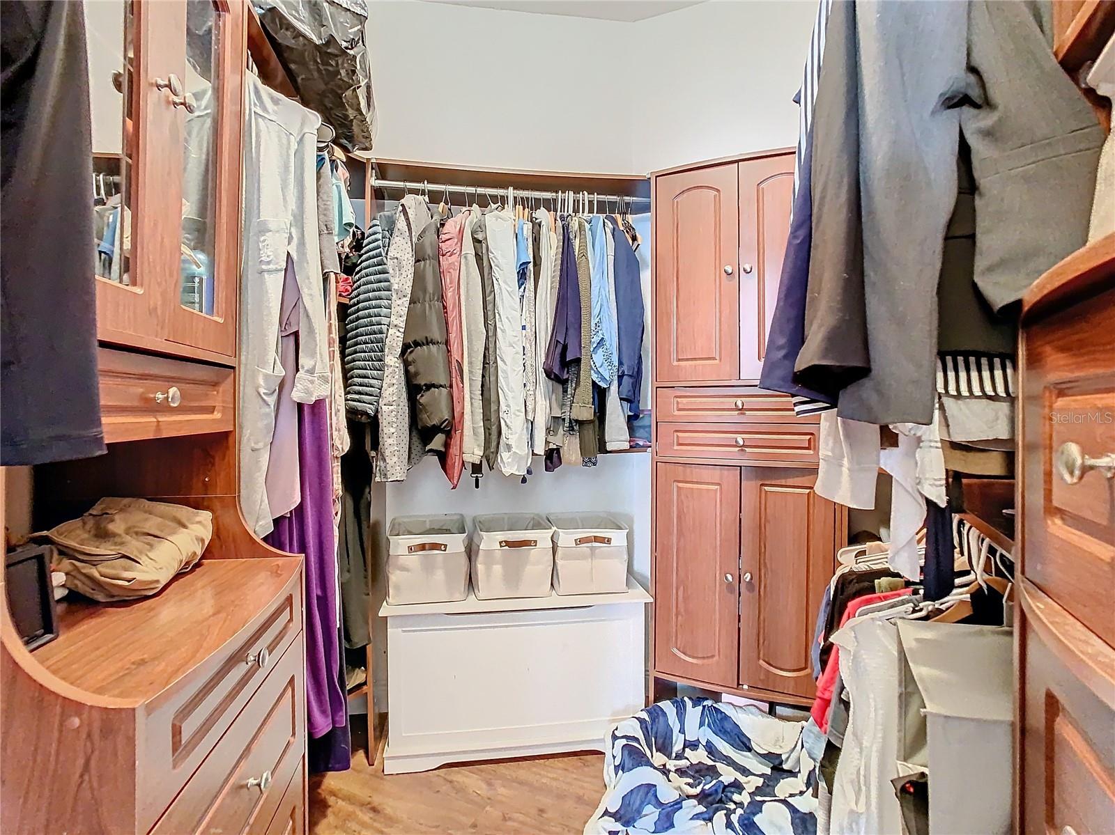 Primary Walk-in Closet